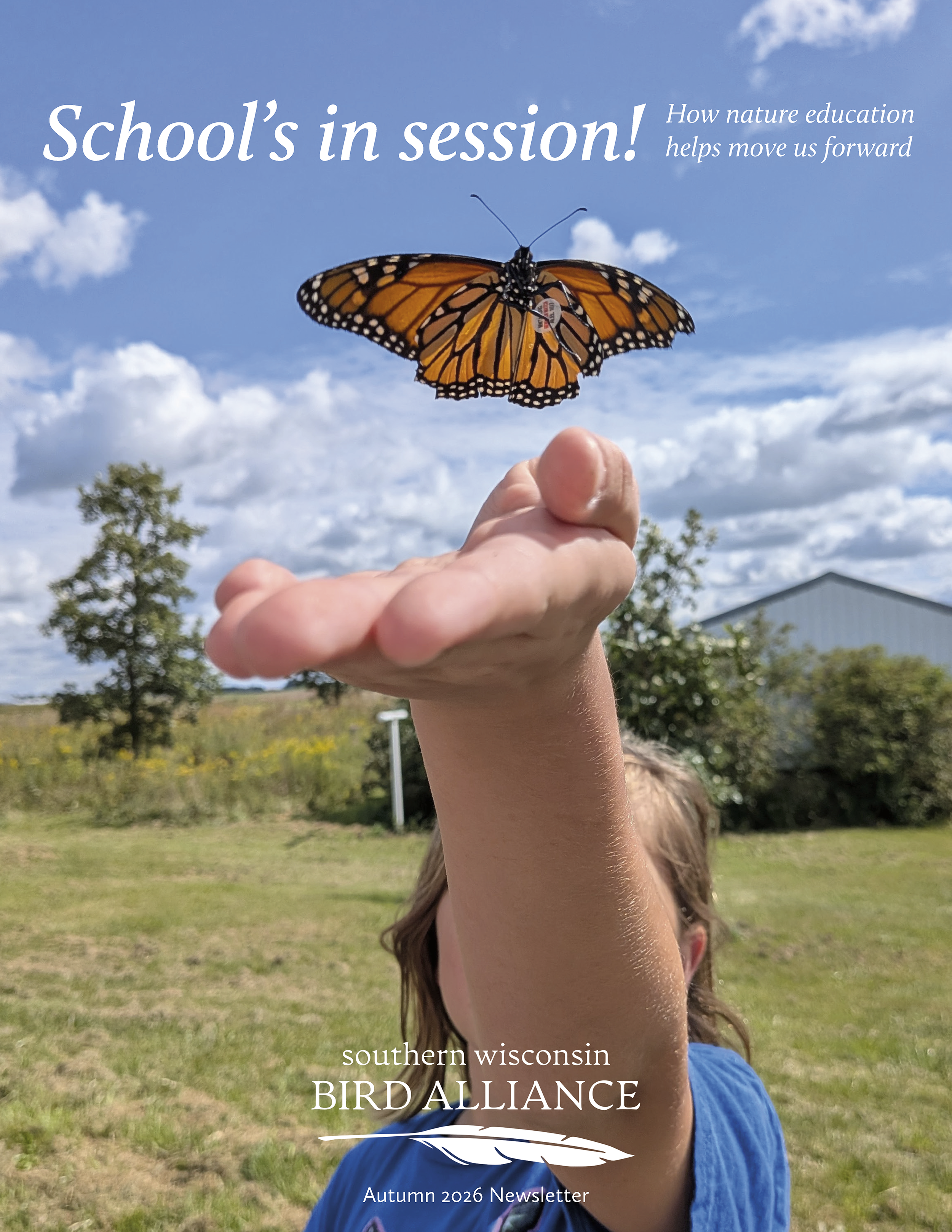 Autumn 2026 Newsletter cover image. School's in session: How nature education helps move us forward