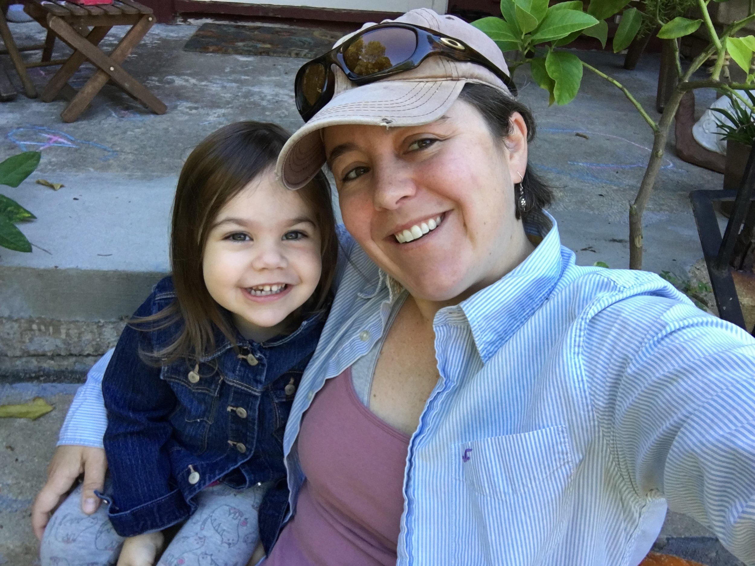 Stephanie Judge with her daughter, Ayla