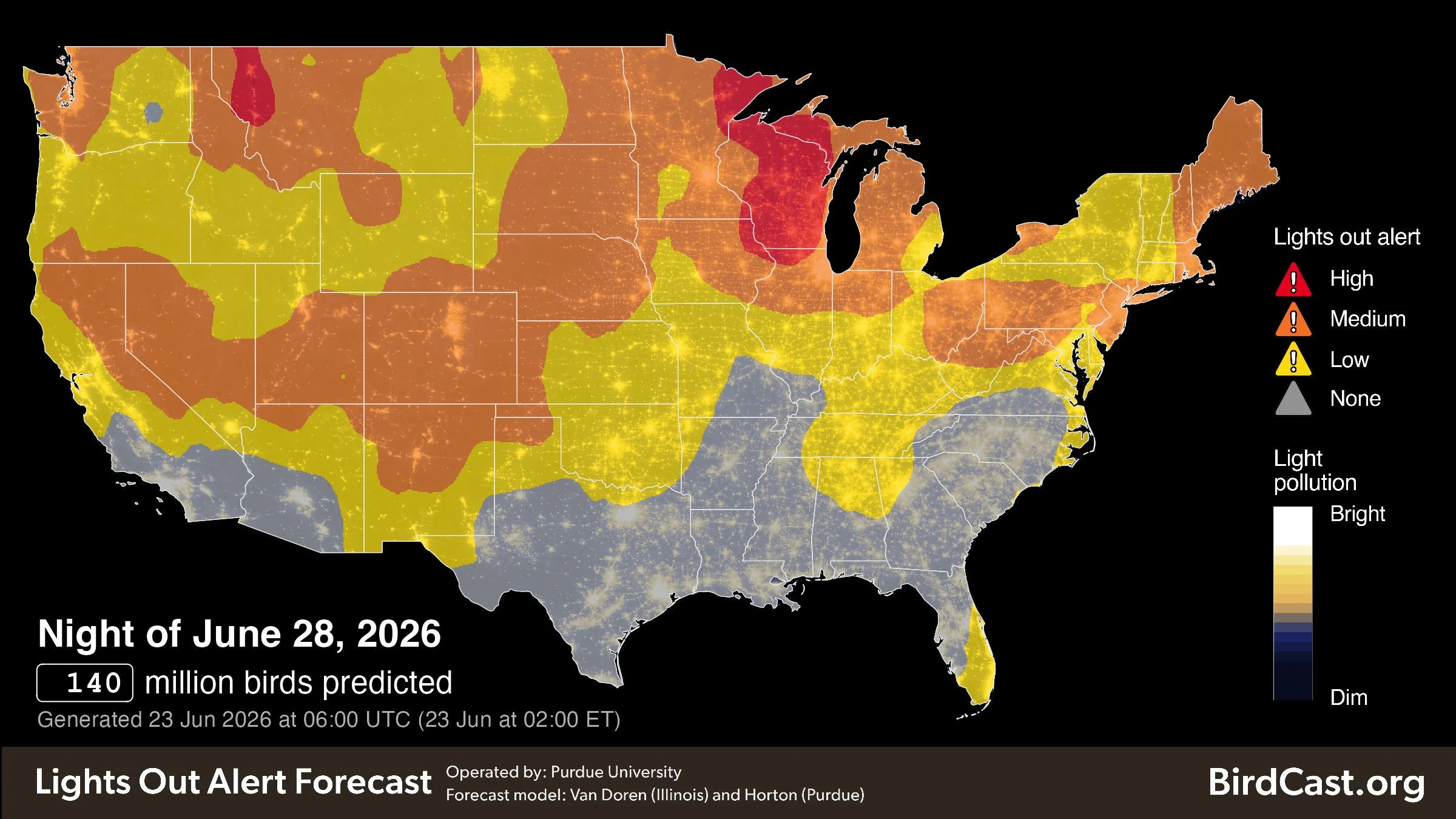 Mighty Migrations Series: Reading the Night Sky - Ecological Forecasting for Bird Conservation