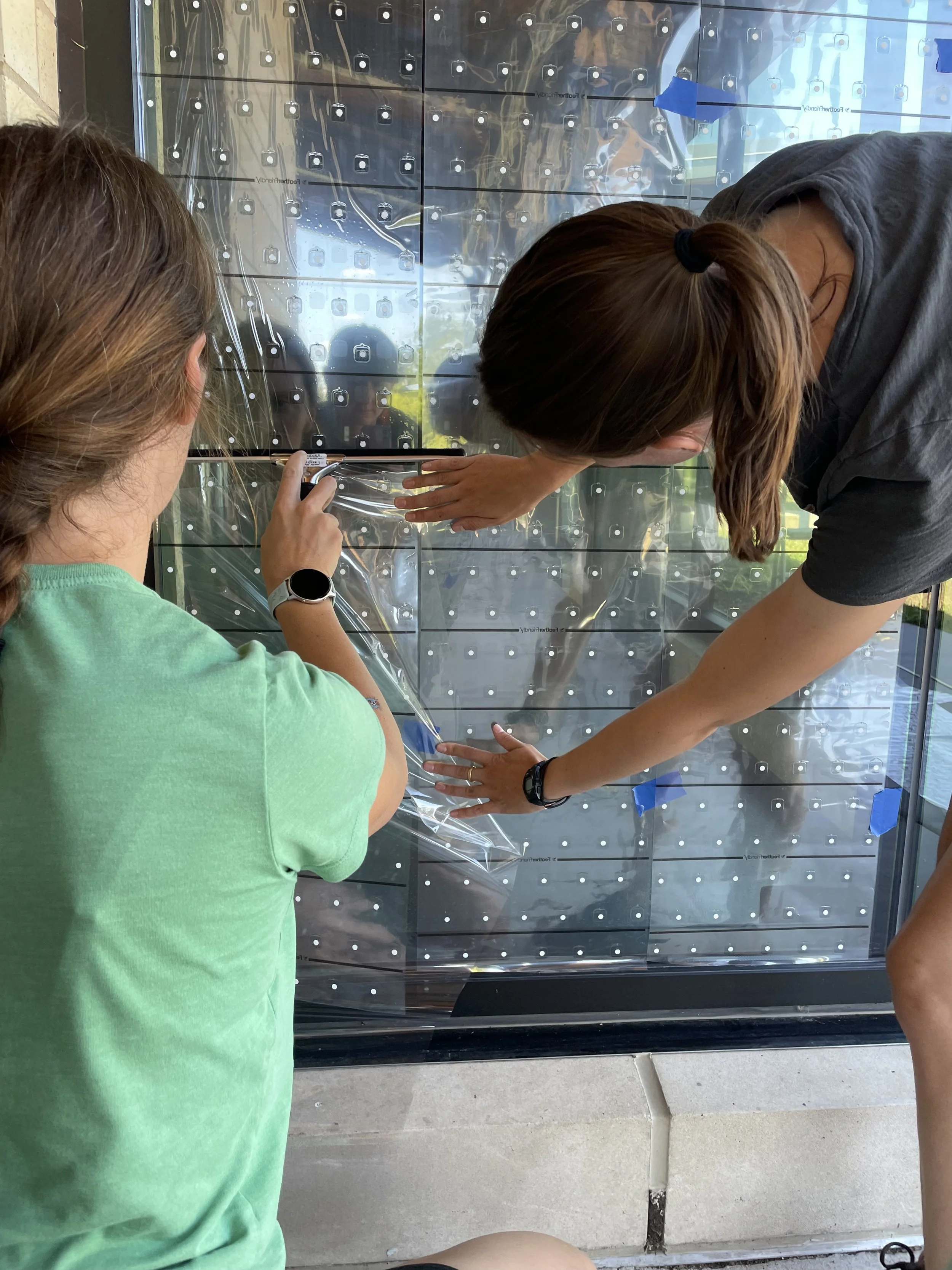 Installing the treatment