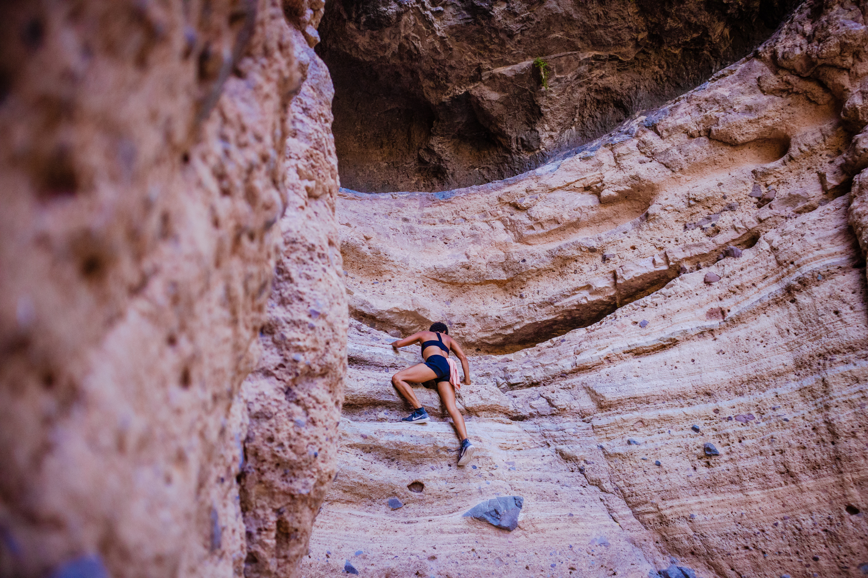 Lower Burro Mesa Pour Off Trail