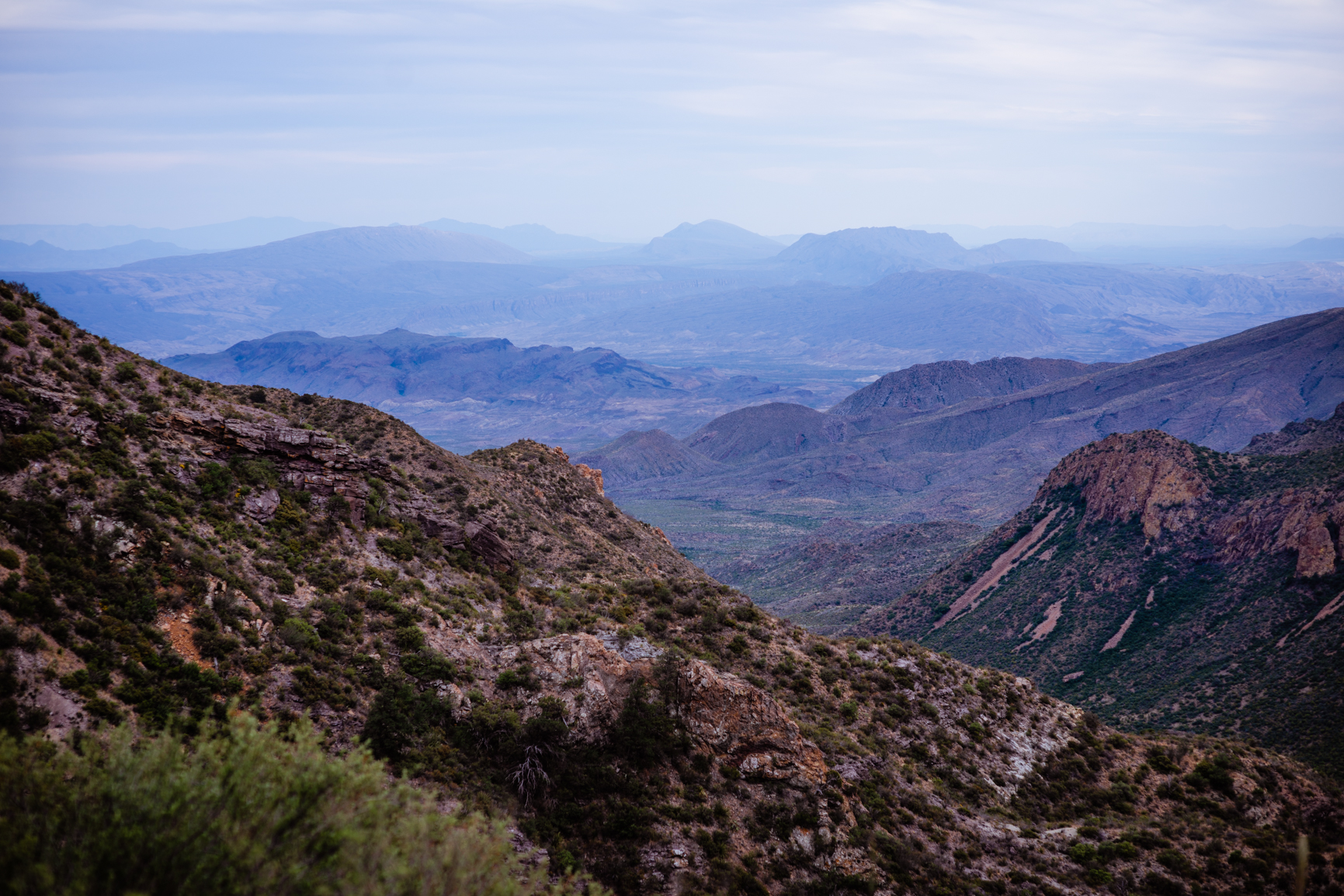 The Lost Mine Trail in the Chisos