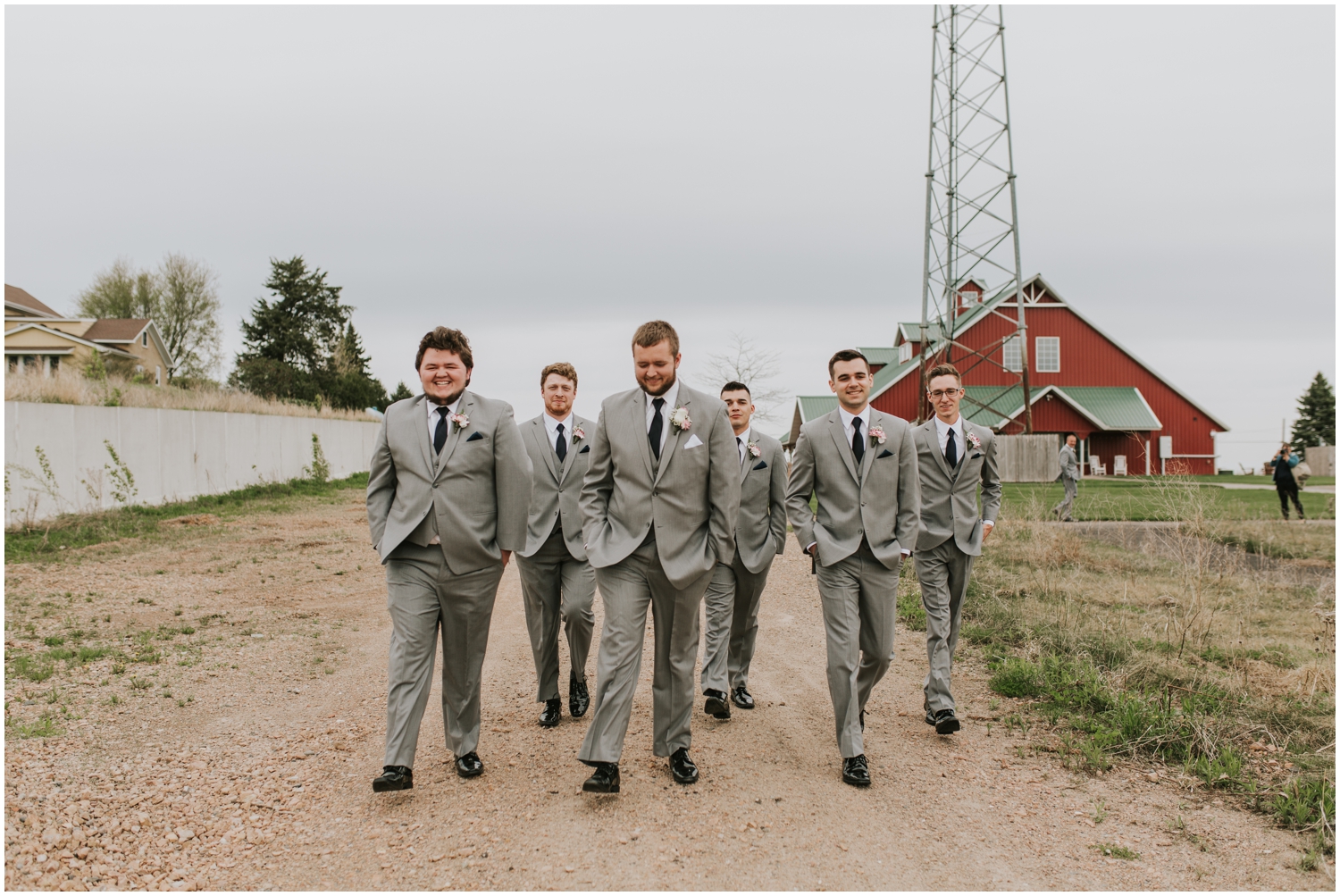 groom and his groomsmen