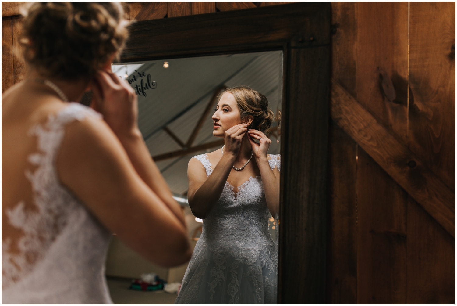 bride getting ready