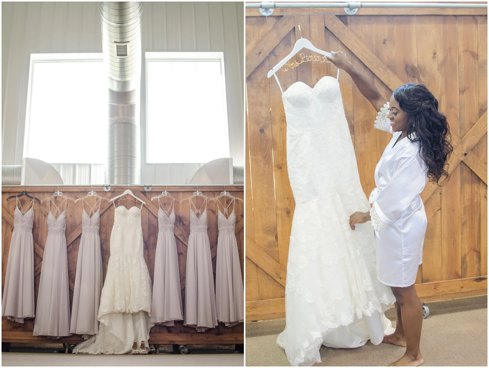 wedding dresses and bridesmaids dresses