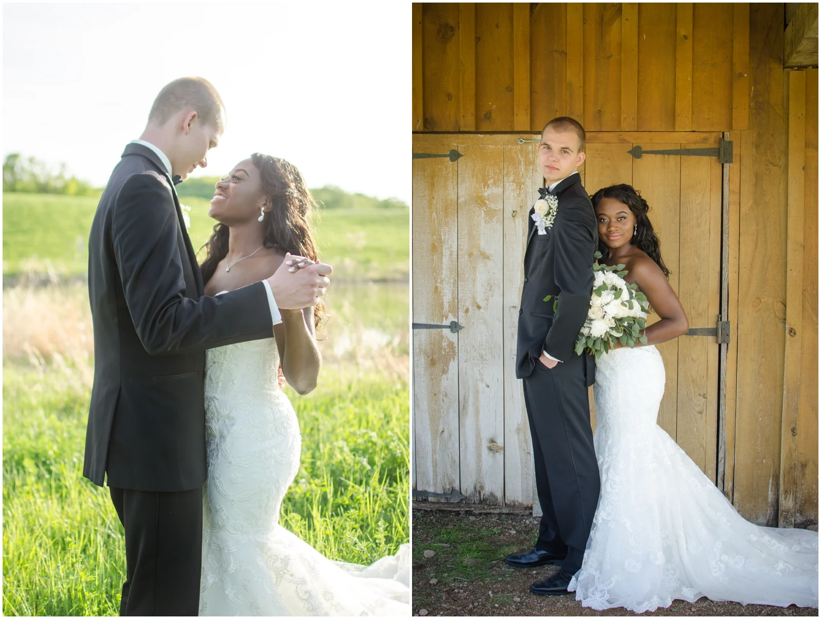 bride and groom at The Outpost Center