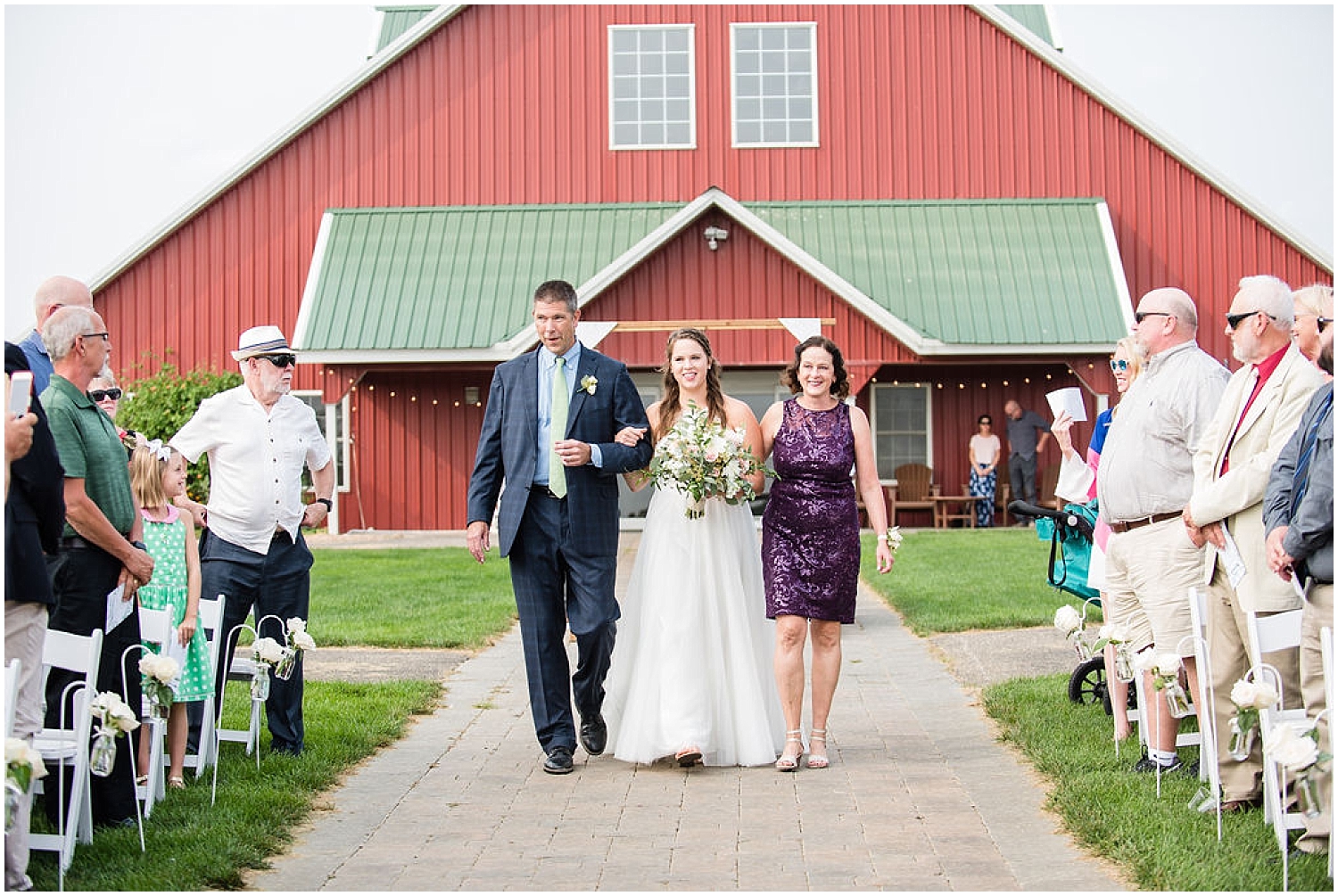 outdoor wedding ceremony