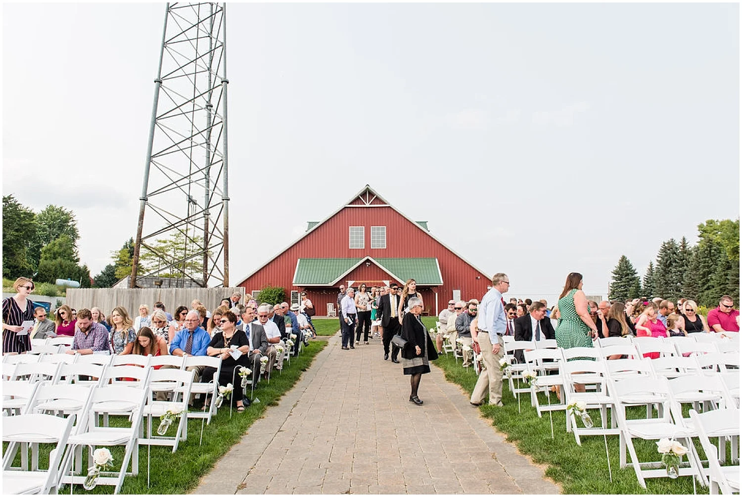 outdoor wedding ceremony