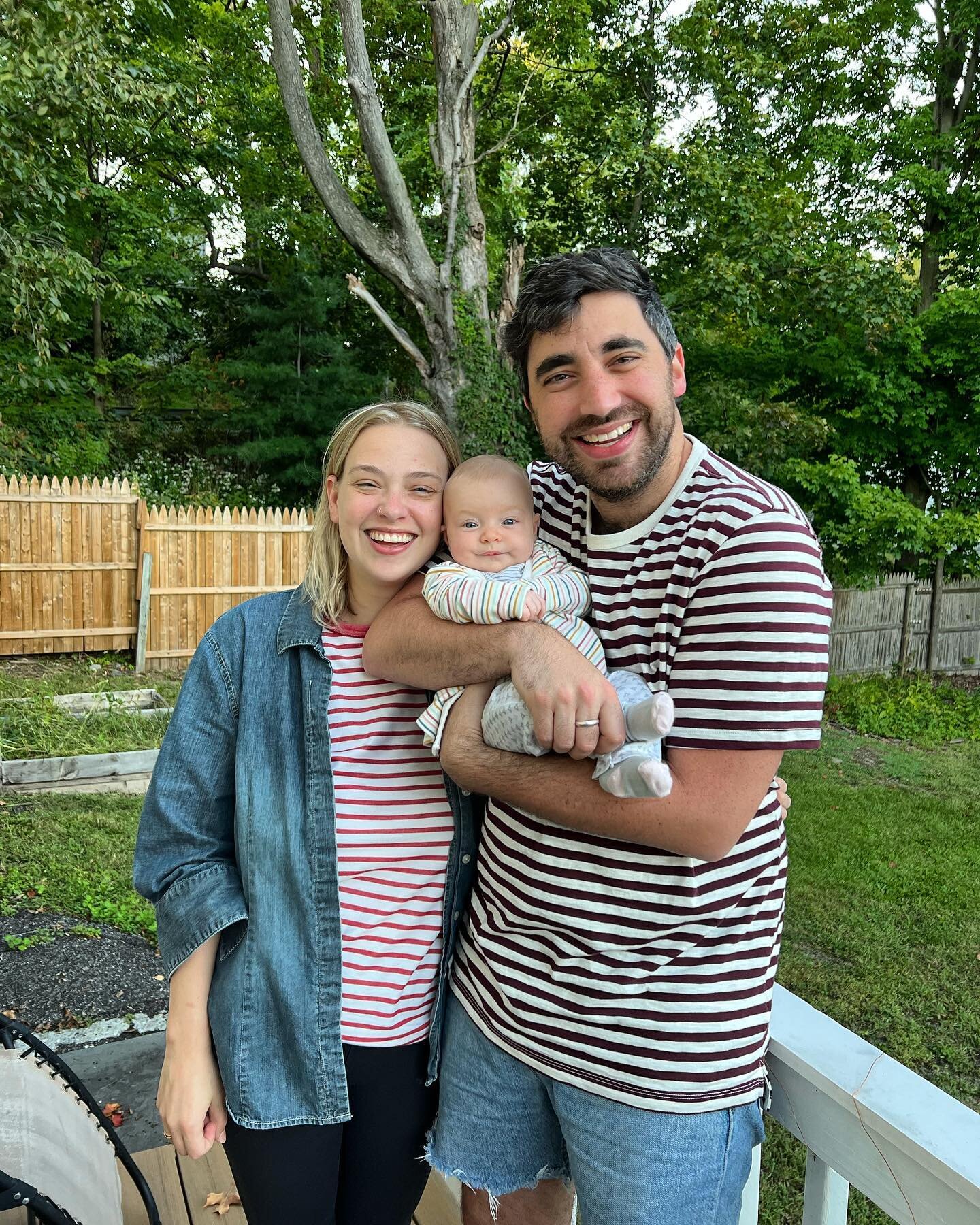 Not embarrassed to accidentally match with my family, instead asked for a picture &hellip; that&rsquo;s parenthood, babe.