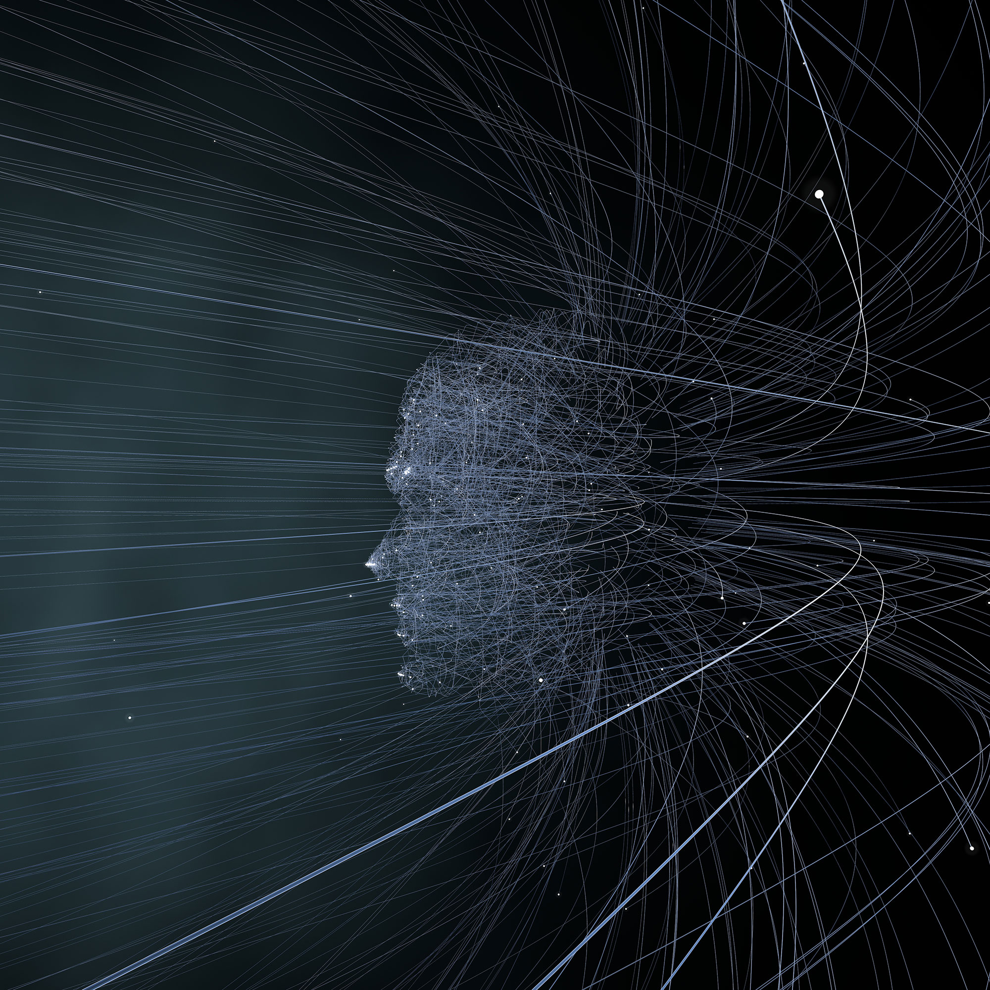 Glenn Marshall's Emergent Artwork 'Particle Man' featured in In\Formation is available as a limited edition Digital Print (edition of 5) and Digital Edition (edition of 100) via Sedition. The Digital Print Edition is in the collection of the Arts Council of Northern Ireland. Please inquire via email for pricing and availability.