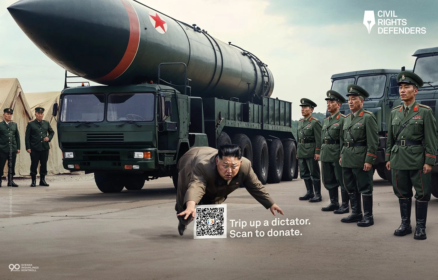  By integrating donations directly with Swish, Sweden’s rapid payment system, a simple scan turned into instant action.  