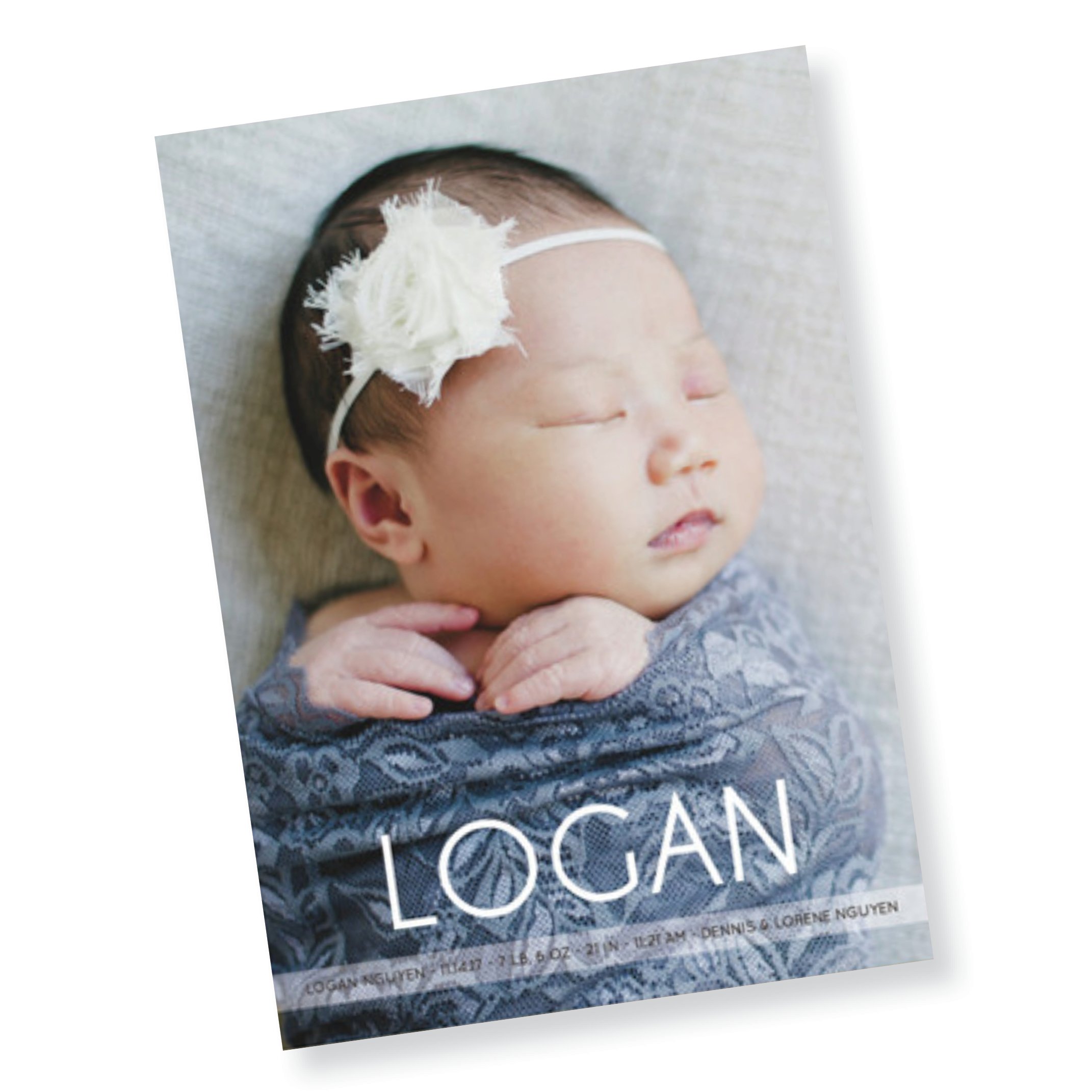 Big Baby Name Birth Announcement (Copy)
