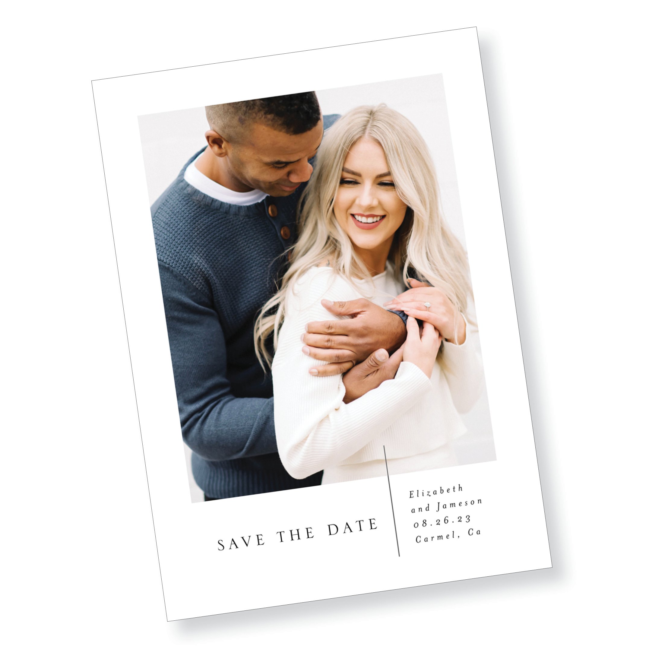 A Simple Love Save the Date Card (Copy)