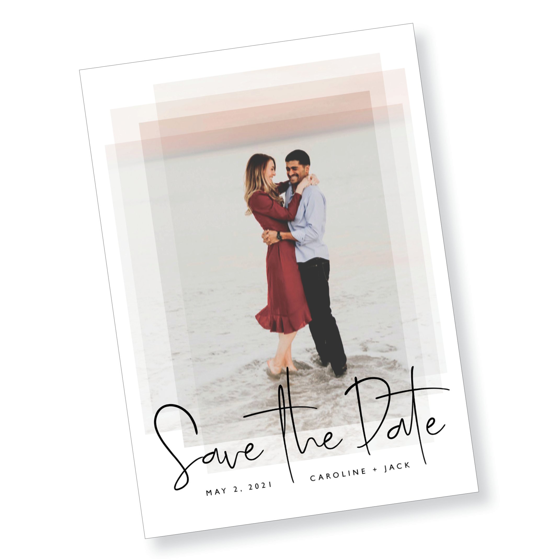 Layered Save the Date Card (Copy)
