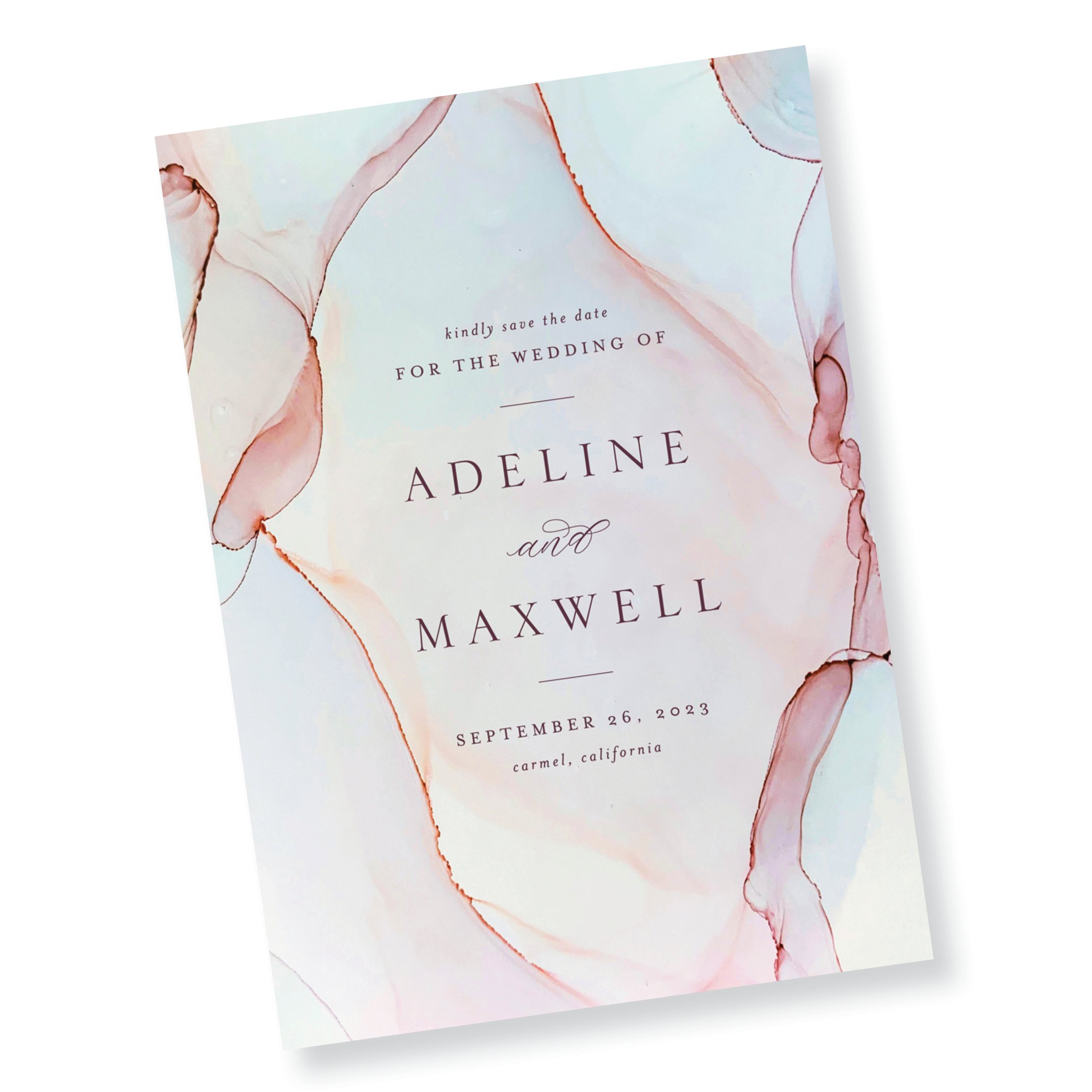 Opalescent  Save the Date Card (Copy)