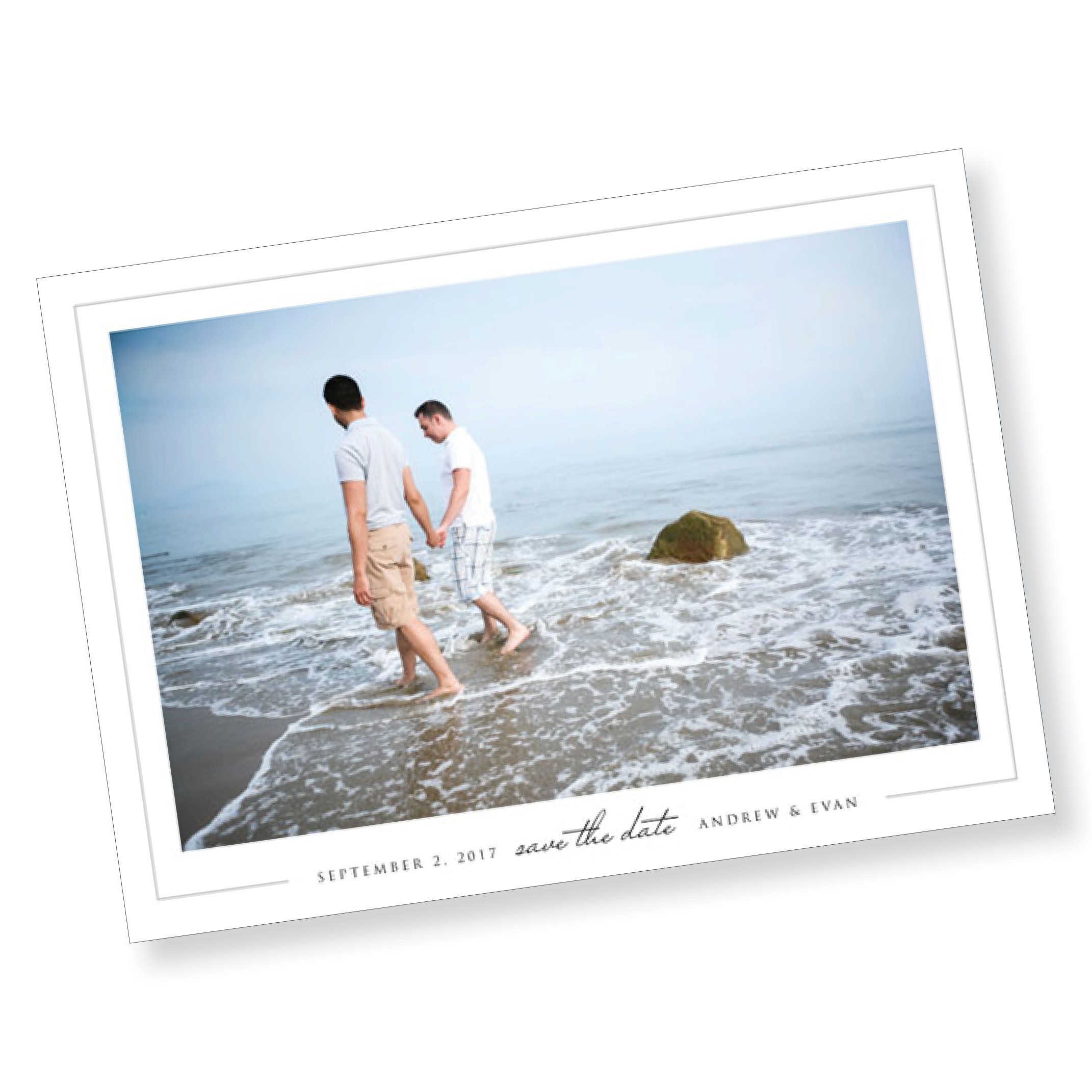 Photo First Save the Date Card (Copy)