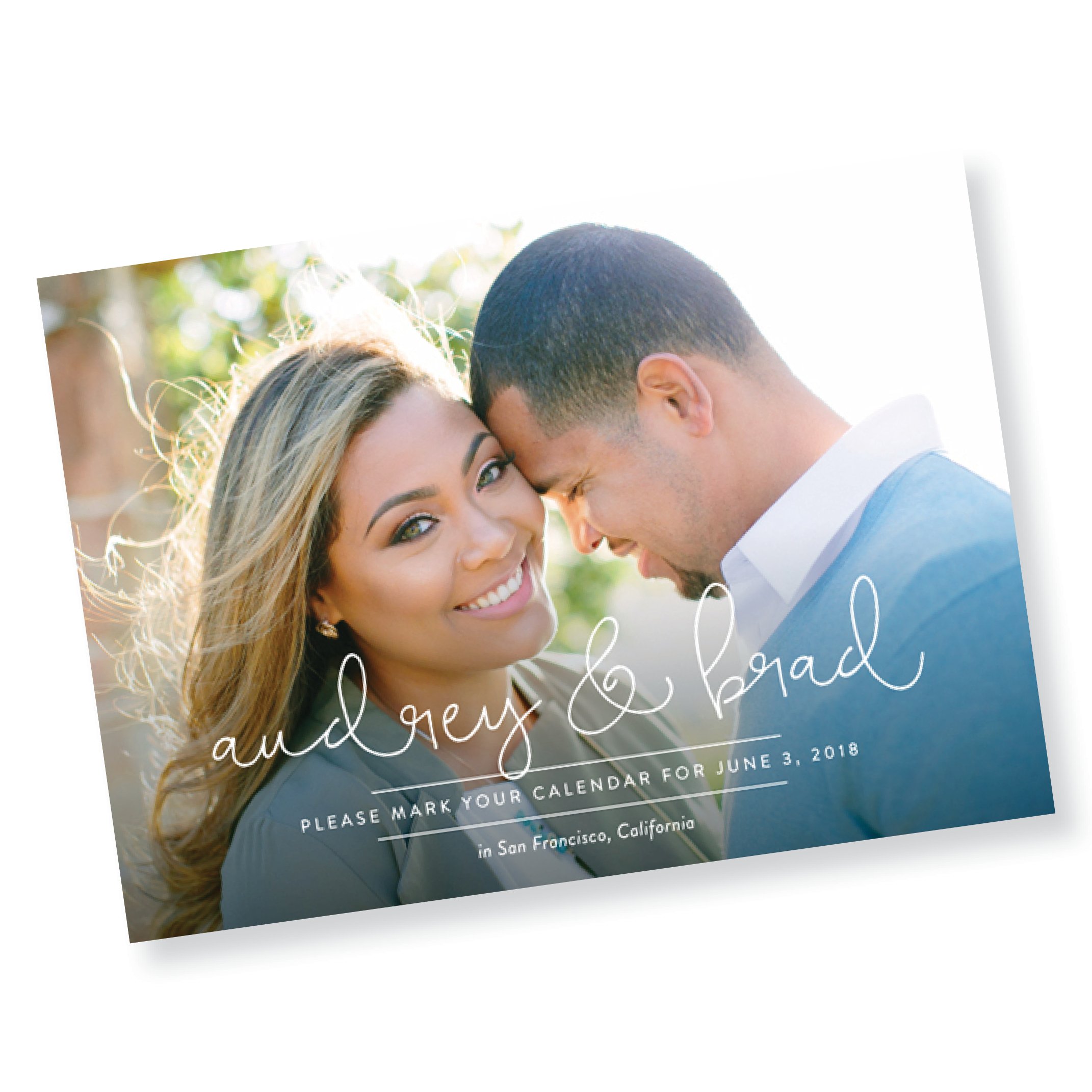 Sitting in a Tree Save the Date Card (Copy)