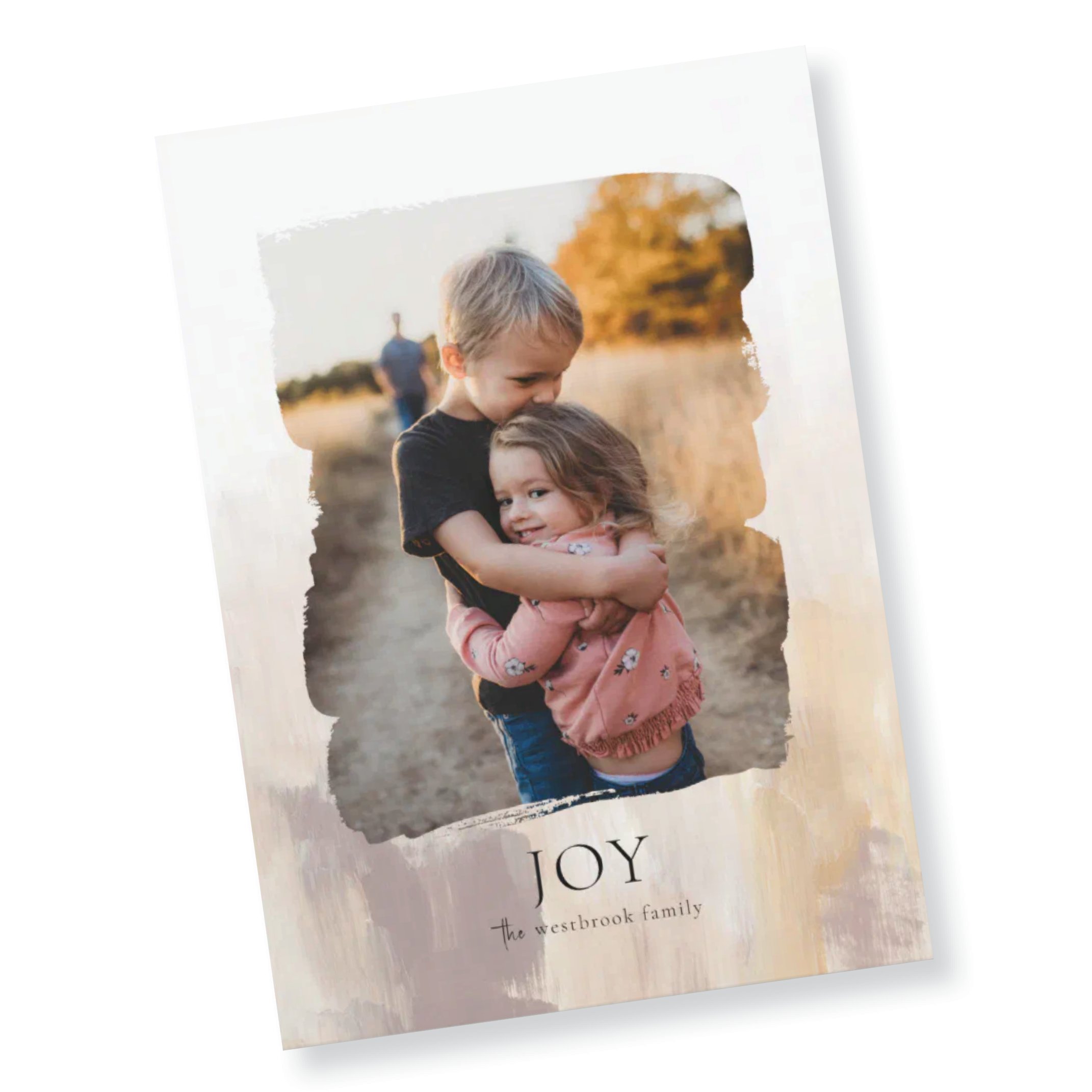 brushed joy holiday card (Copy)