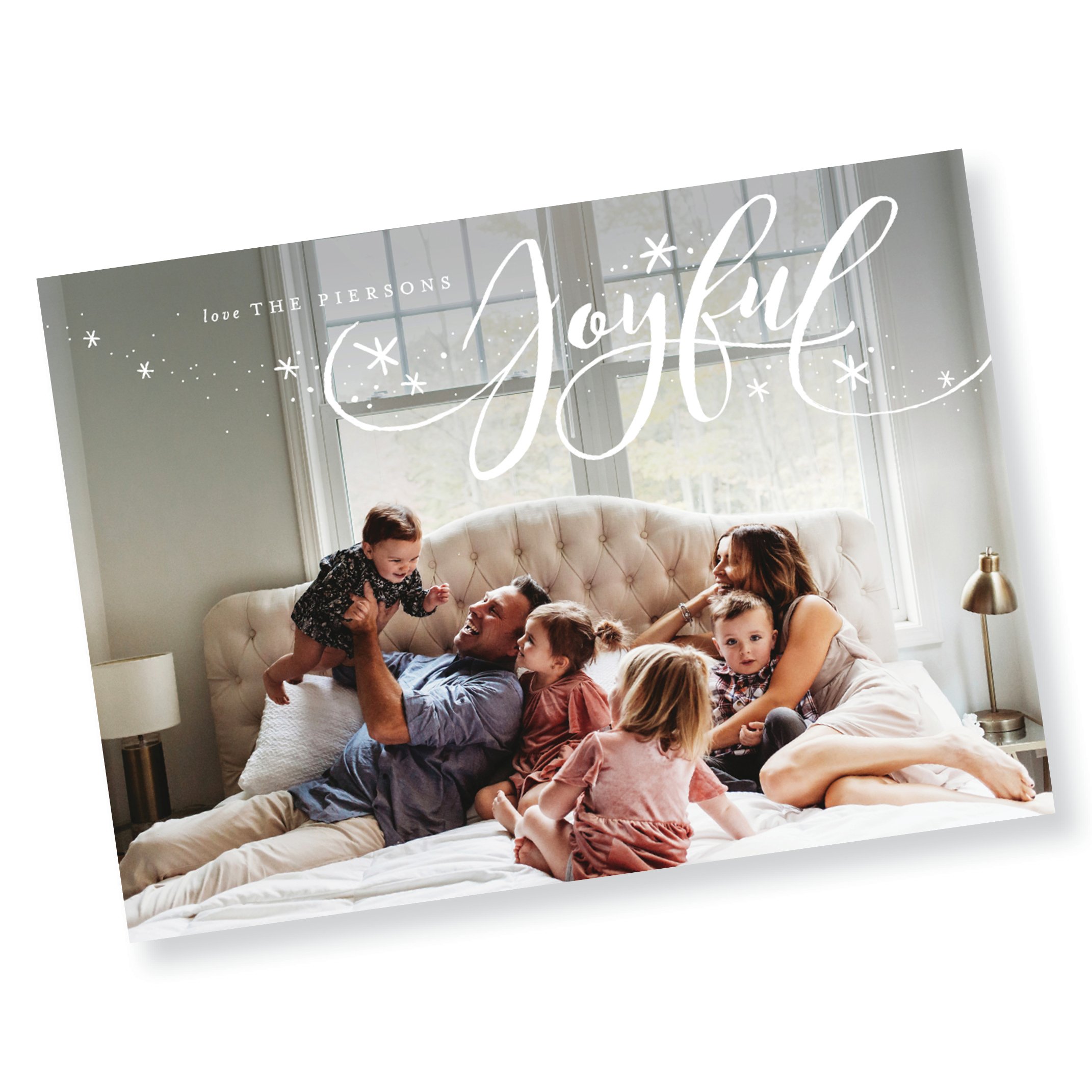 Confetti Joy Christmas Photo Card (Copy)