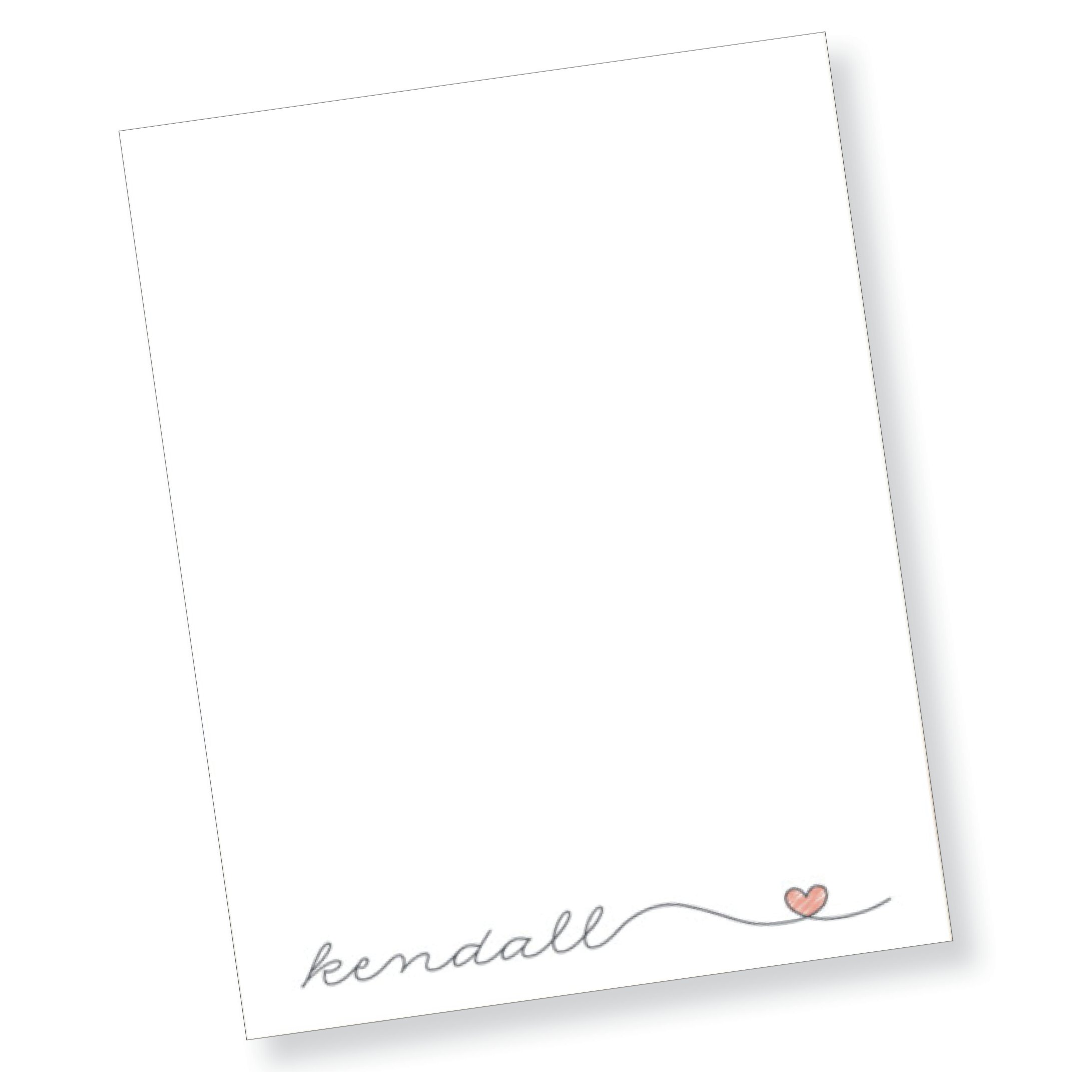 With Love Personal Stationery (Copy)