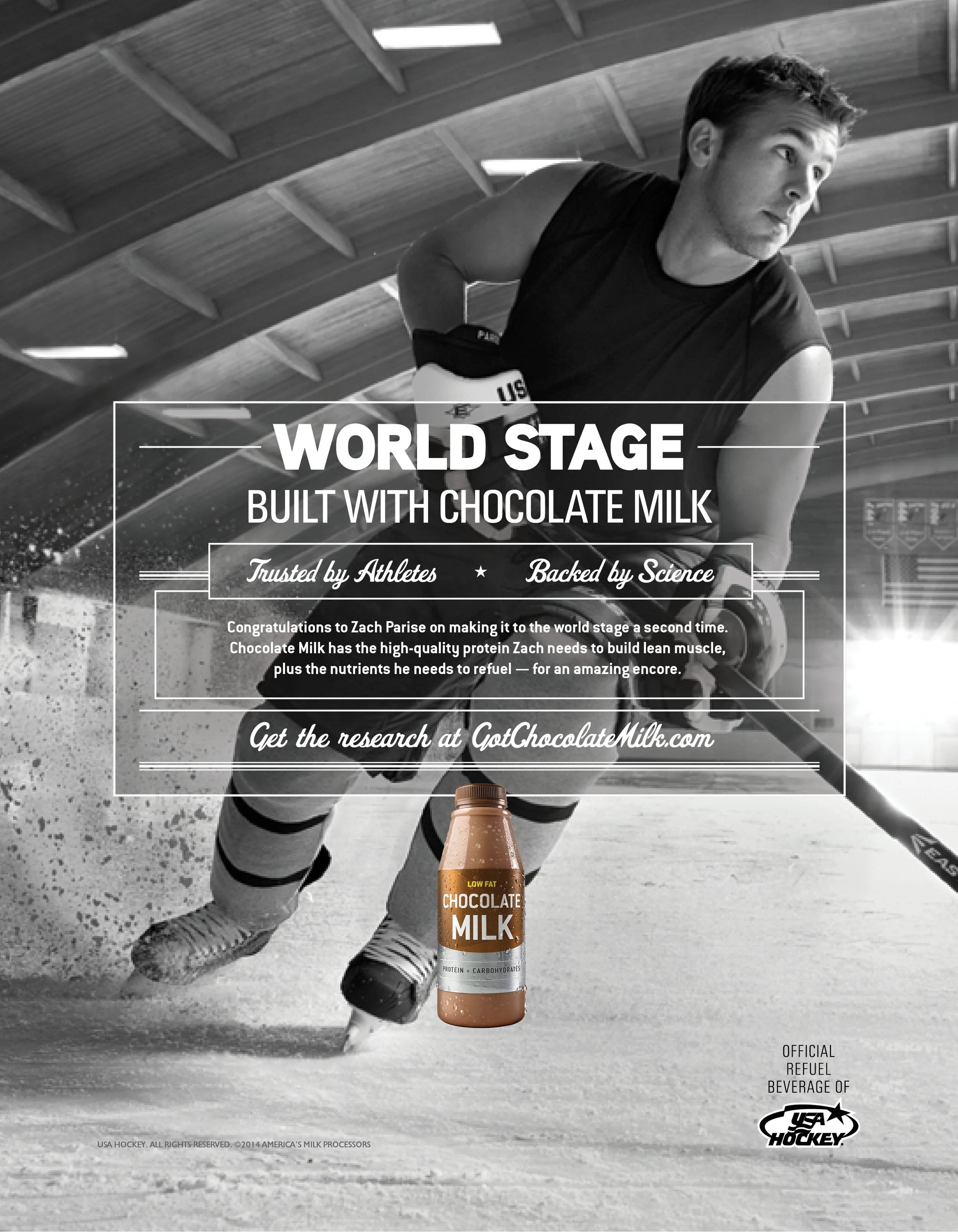  Zach Parise // Print 