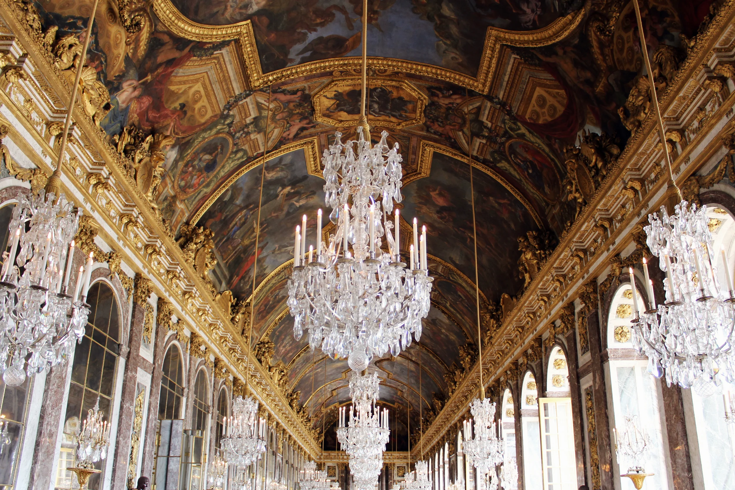   Grande Galerie, Palace of  Versailles // Versailles , France  