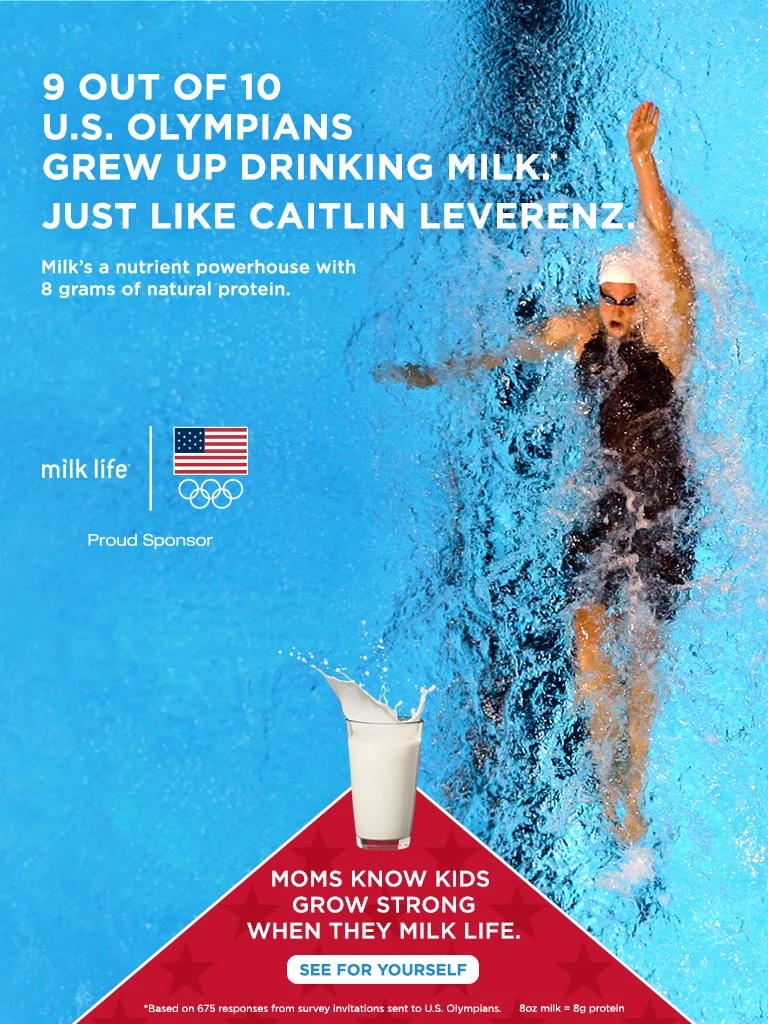  Milk Life + Olympics // Digital Ad 
