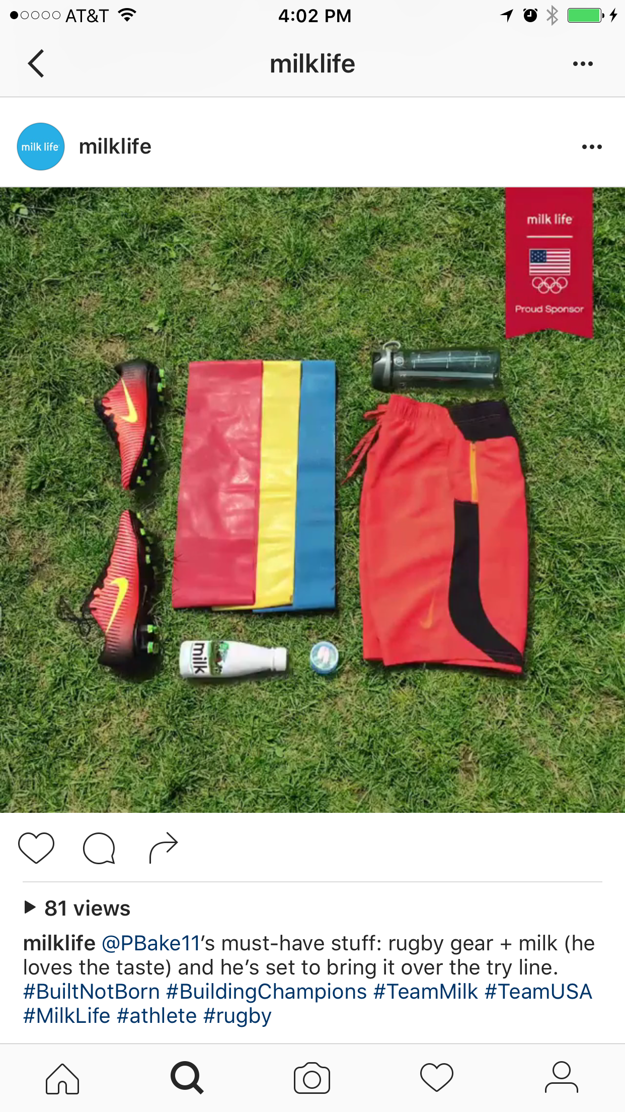  Milk label redesign to be used for shoots/production. 