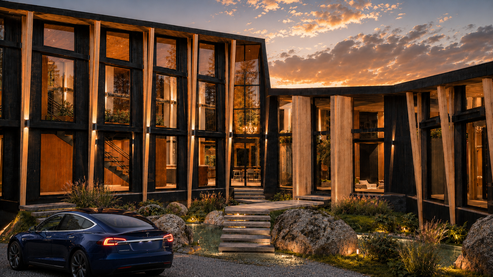 Platte Clove Residence — Arrival Court