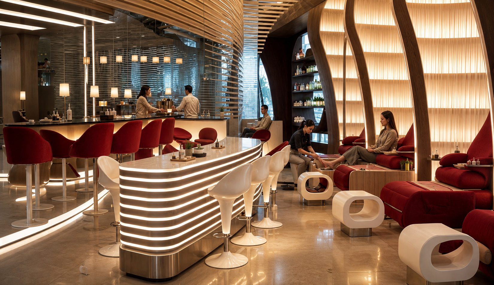 Life-Spa — Airport Lounge Design