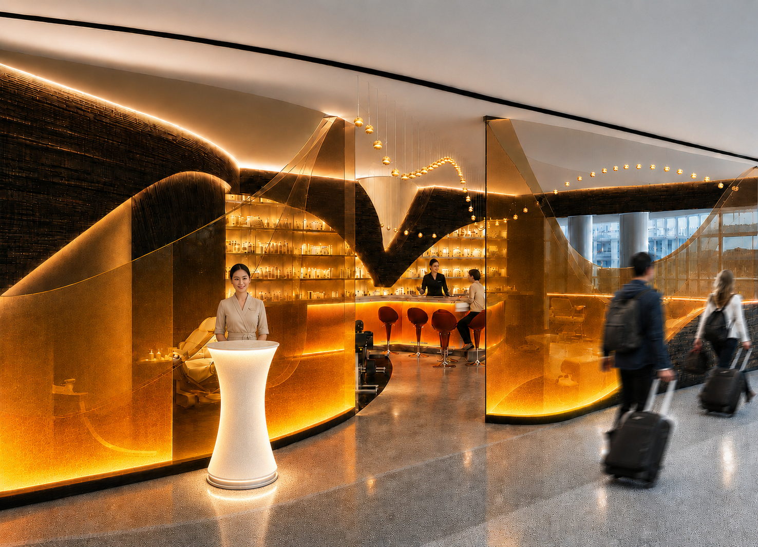 Life-Spa — Experiential Airport Design