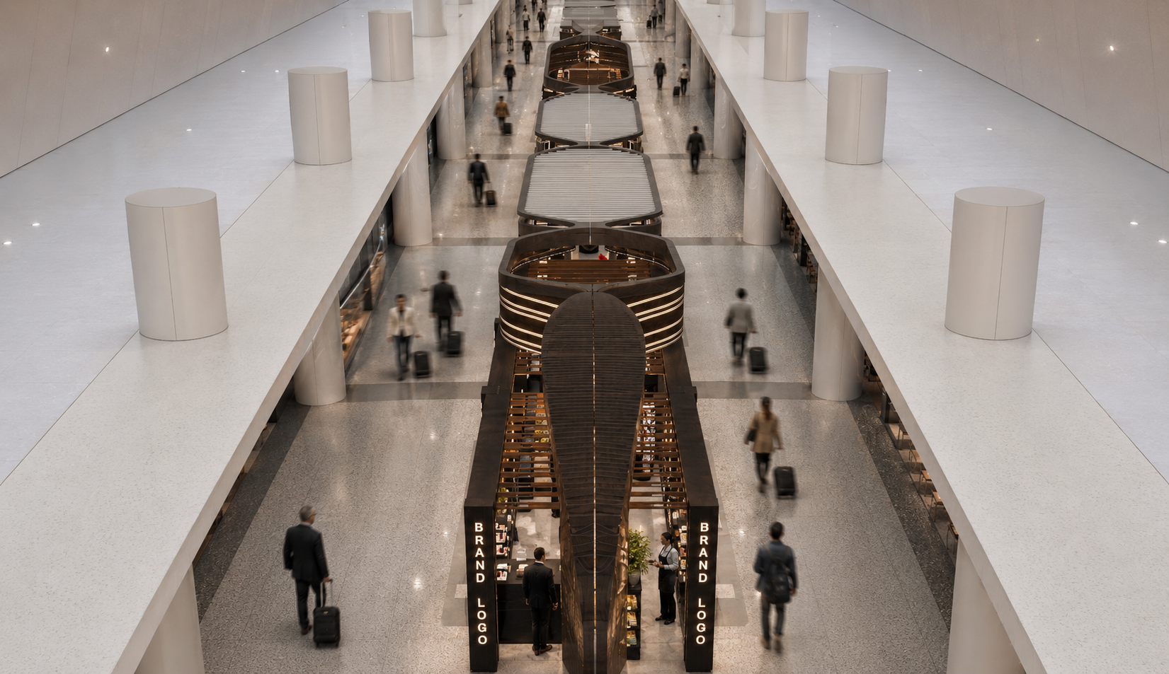 Airport Retail + Wellness — Layout