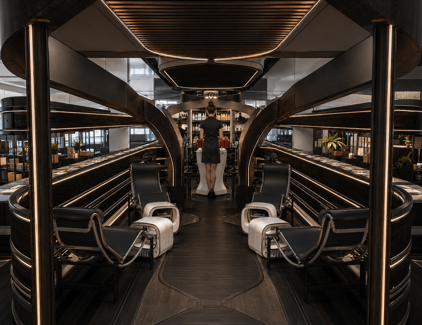 Airport Retail + Wellness — Interior Experience