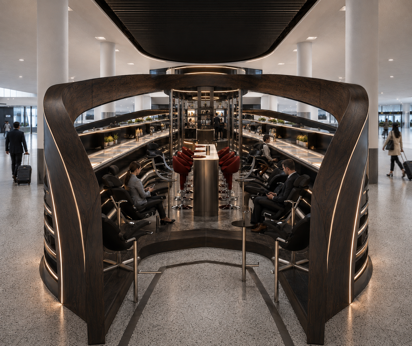 Airport Retail + Wellness — Interior Experience