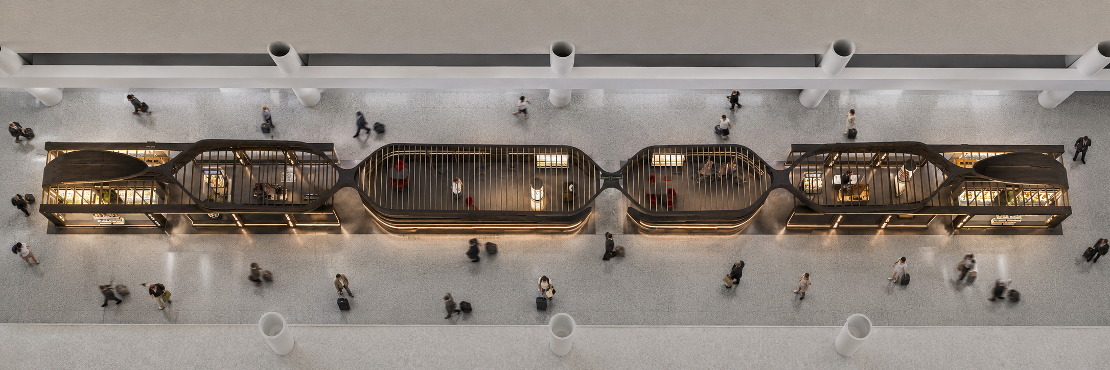 Airport Retail + Wellness — Layout