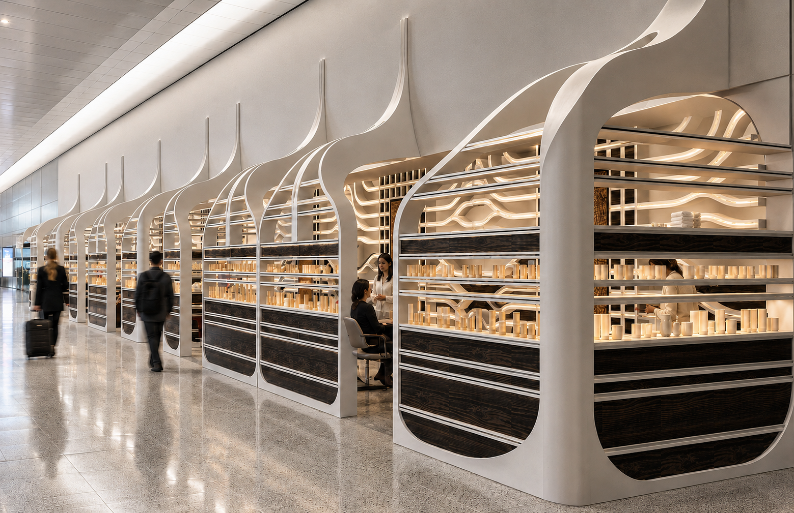D_parture Spa — Airport Wellness Kiosk