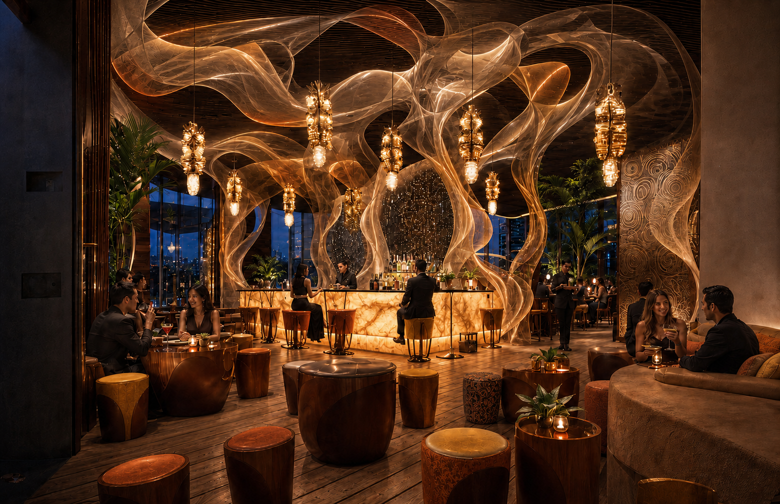 Hilton Panama — Bar & Lounge Concept