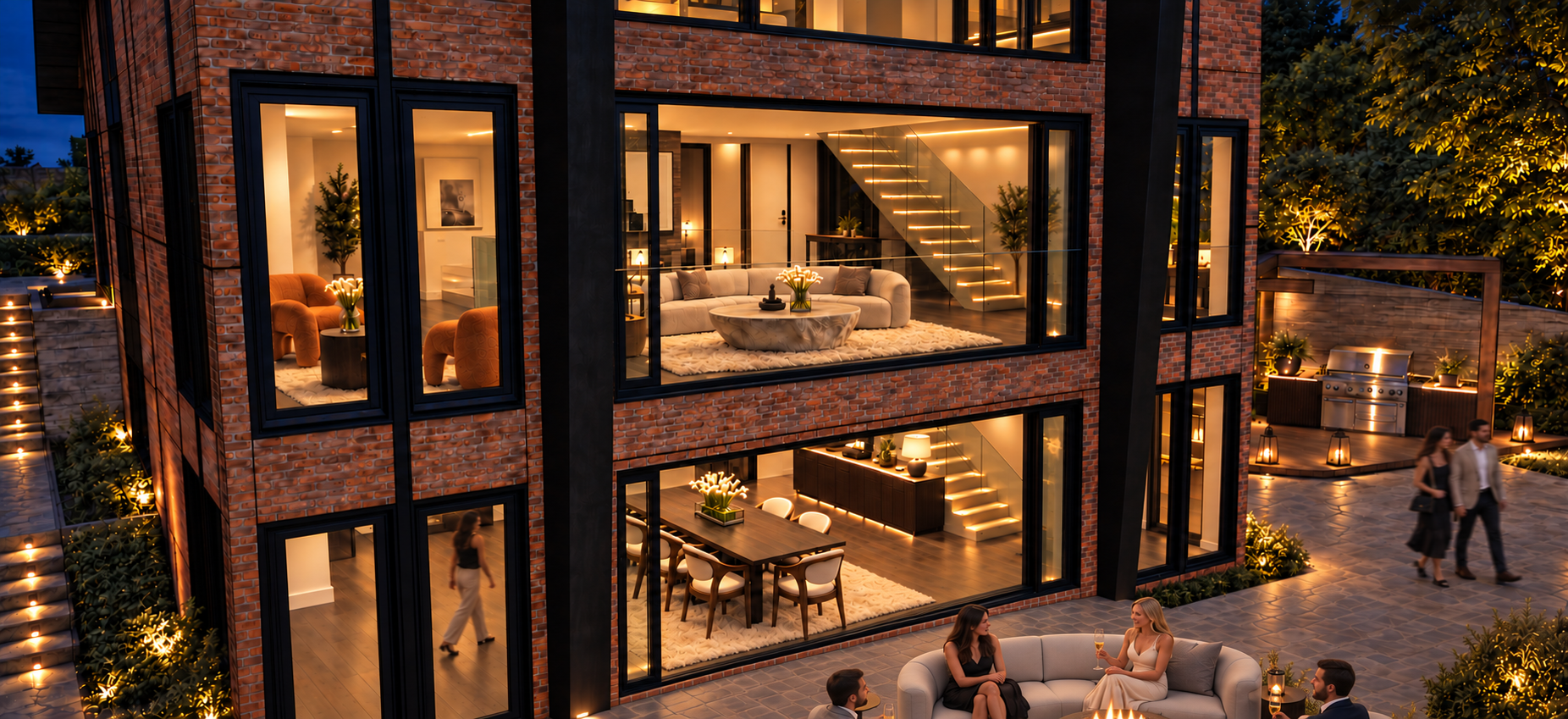McKinley Terrace Residence interior exterior.png