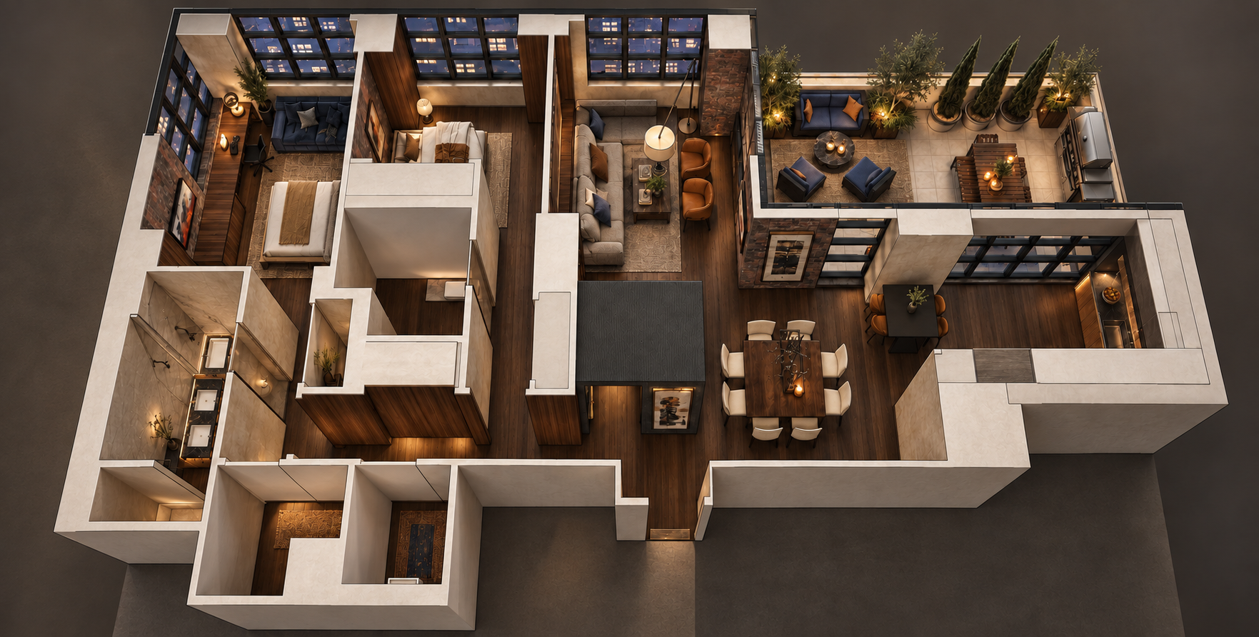 Chelsea Residence  Architectural Plan Overview