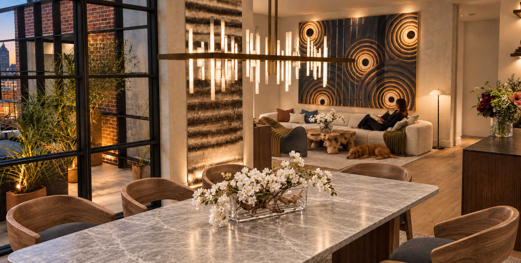 Chelsea Residence  Contemporary Manhattan Modernism