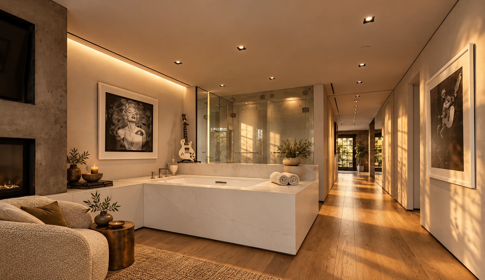 20. Warmly lit contemporary bathroom hallway-7.png