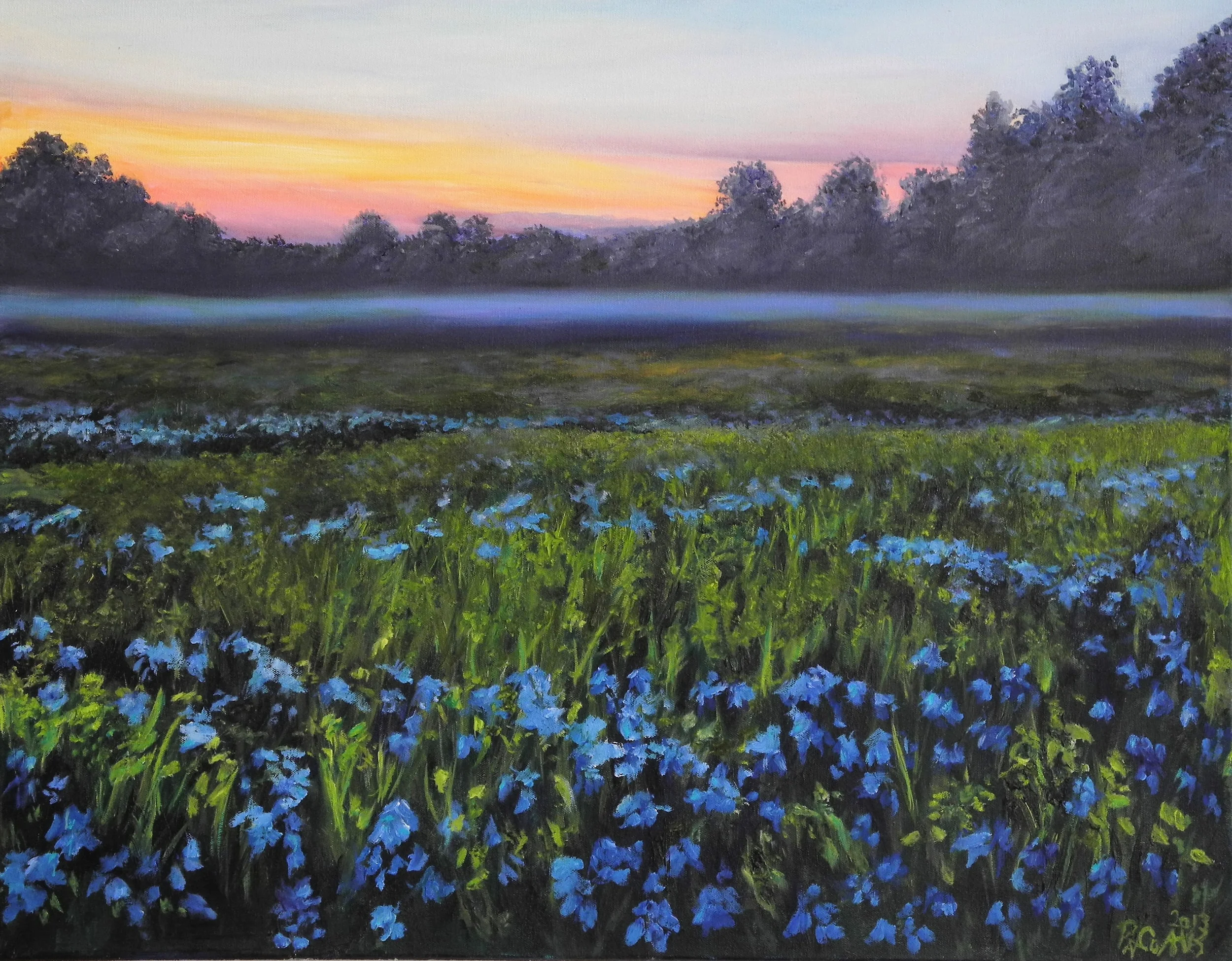 Field of Blue Bells (SOLD)