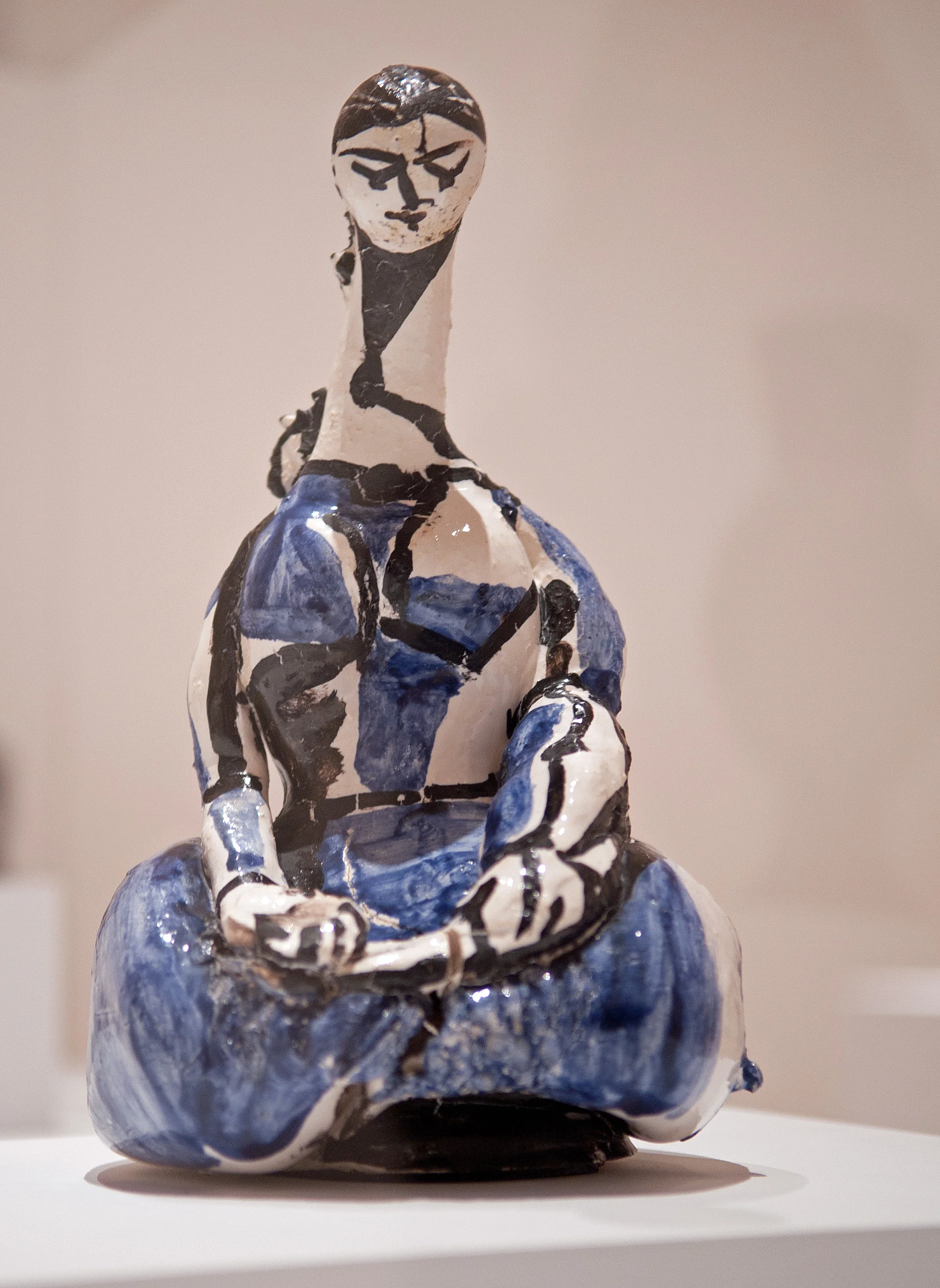 Bottle: Kneeling Woman