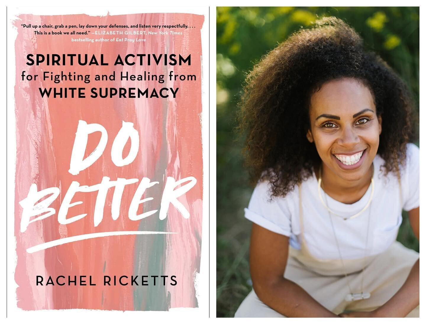 Ri is leading a zoom group on Rachel Ricketts&rsquo;: 
Know Better, Do Better: A Community Group for Fighting and Healing from White Supremacy

This Spring, let's close the gap between knowing and doing and figure out what it means to really live the
