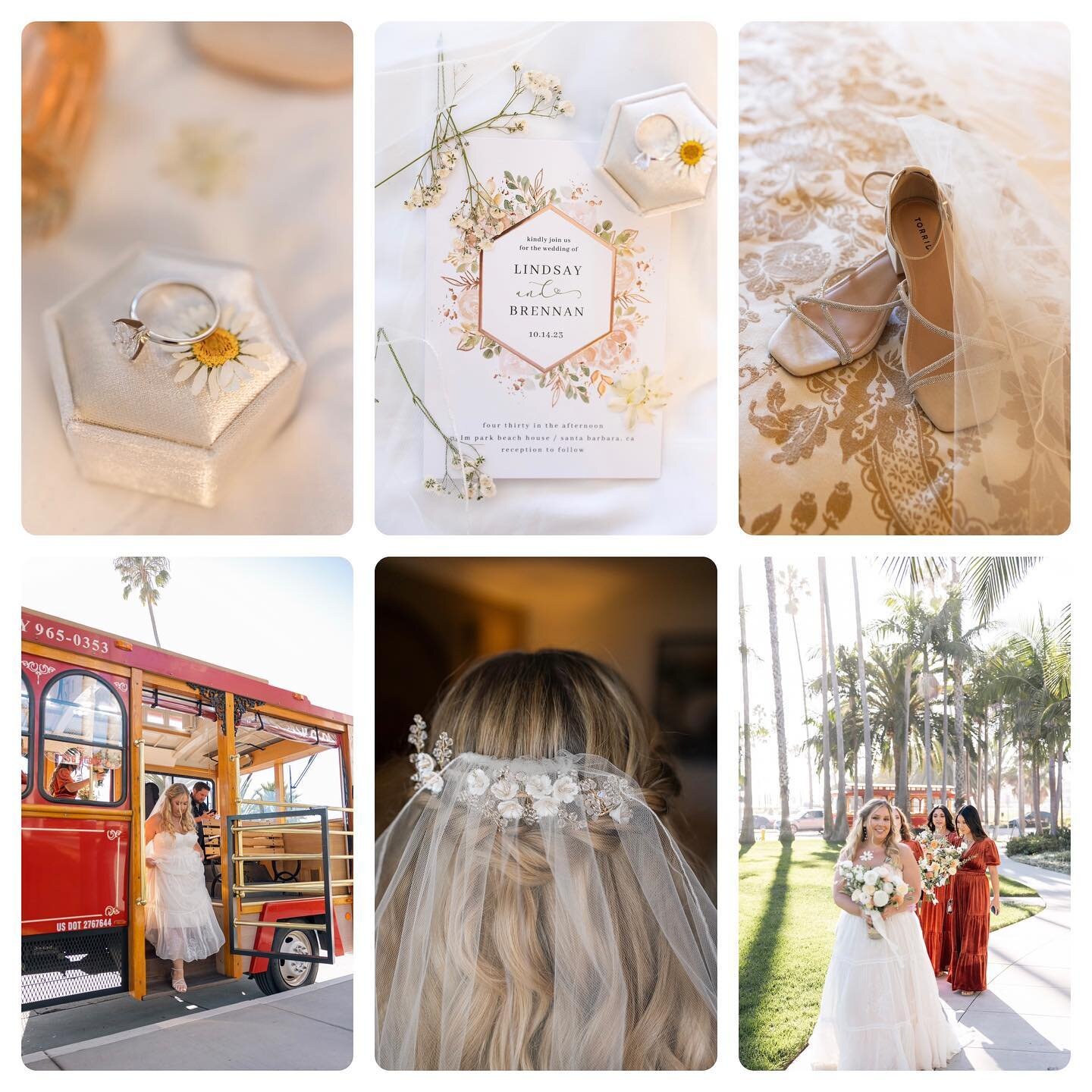 Lindsay and Brennan, the perfect day. We started at @santabarbarainn , then we went on over to the beach for a beautiful ceremony with loved ones. We ended the night with a perfect dinner and reception at Palm Park Beach House.

It was a day truly fo