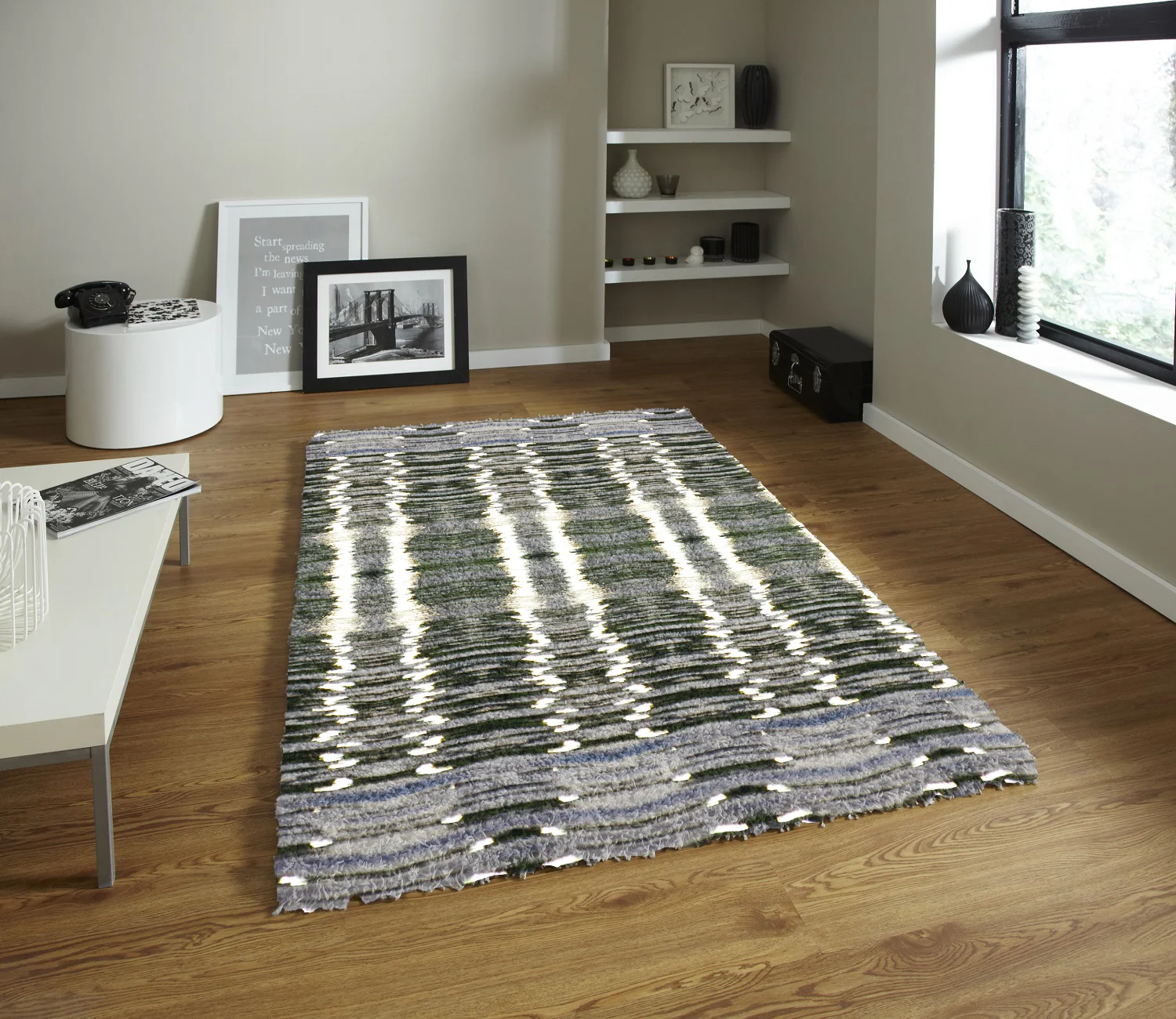 Download Luxurious Hand Knotted Rugs Made From Wool And Bamboo Mix Kc Design