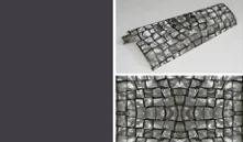 Silveroad wallpaper with Farrow & Ball Paean Black 294