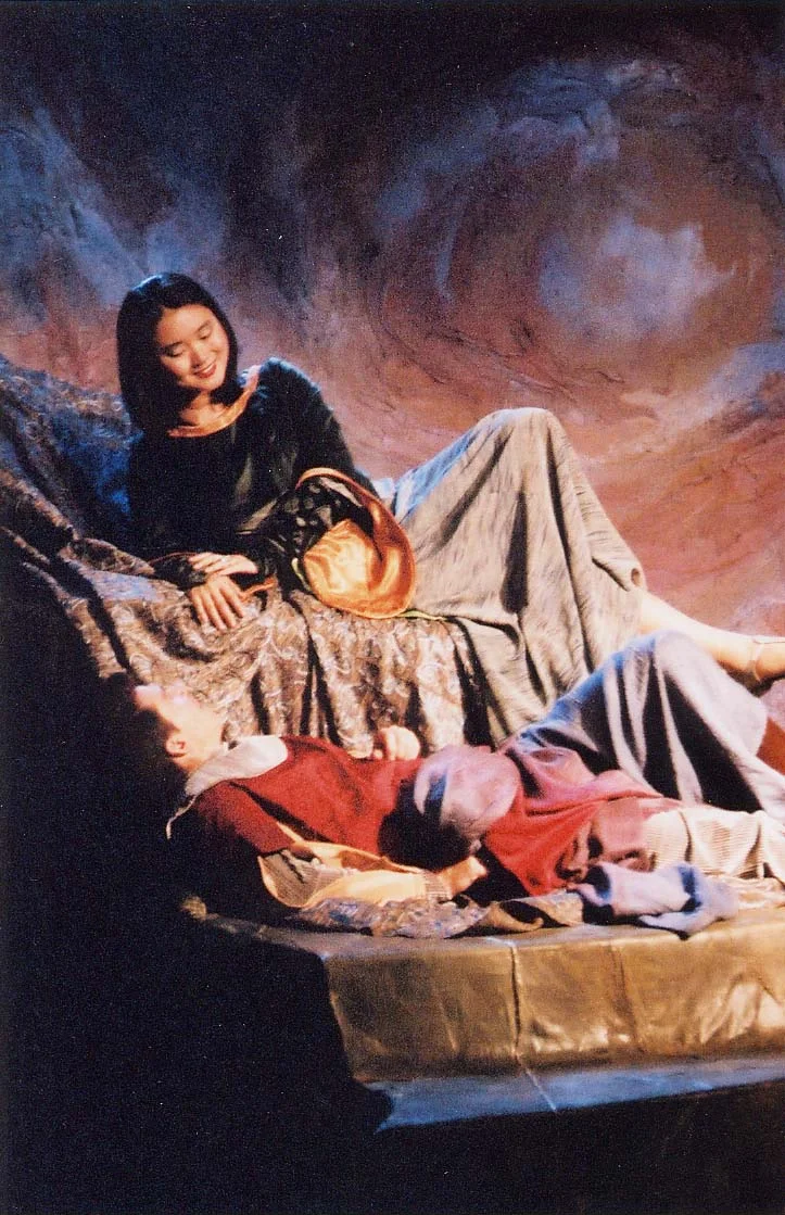 SG Lady Bernlach tests Gawain c:u.JPG