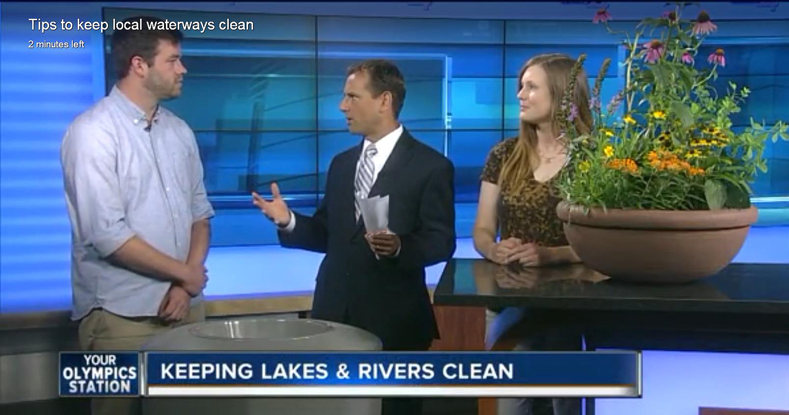 Jake Fincher and Allison Thielen talk about things we can all do to help keep our lakes and rivers clean.