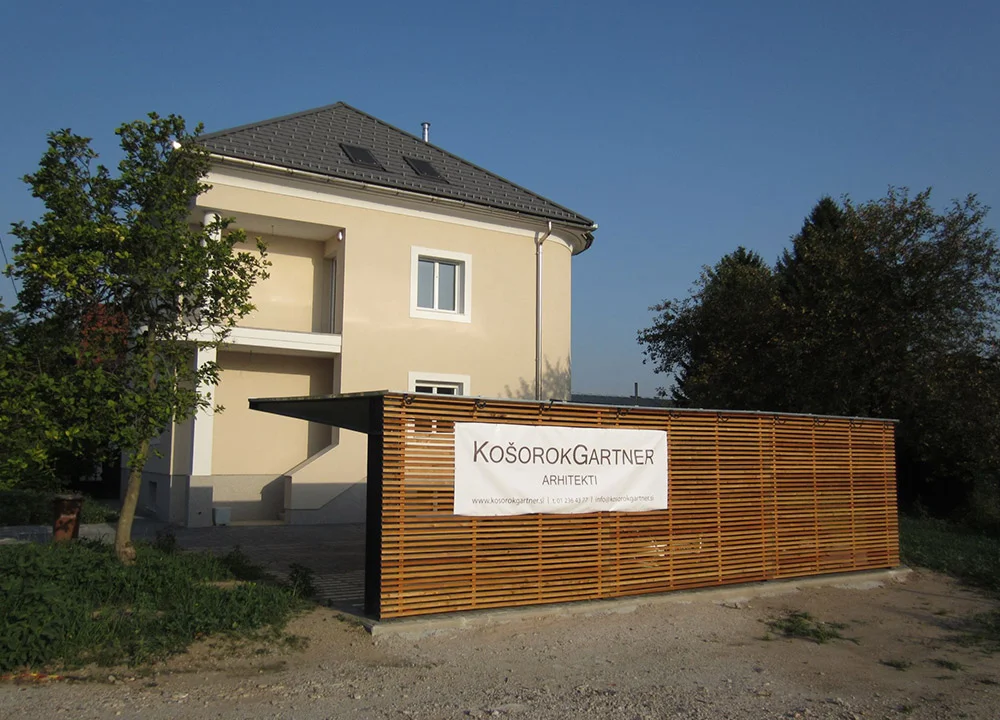 Obloga stene nadstreška